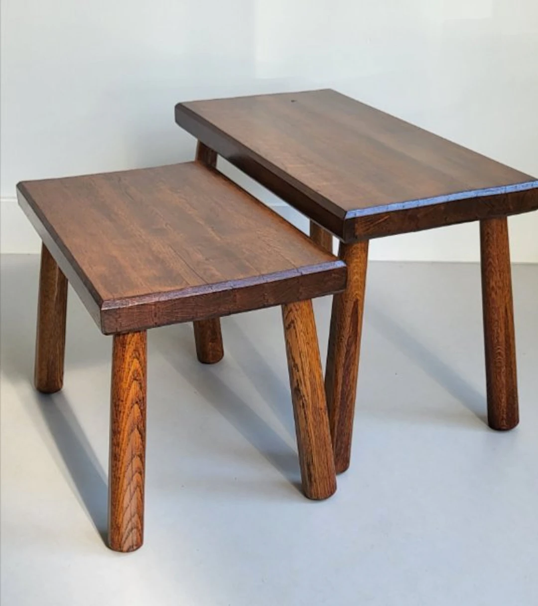 Nesting tables - Oak - Two side tables