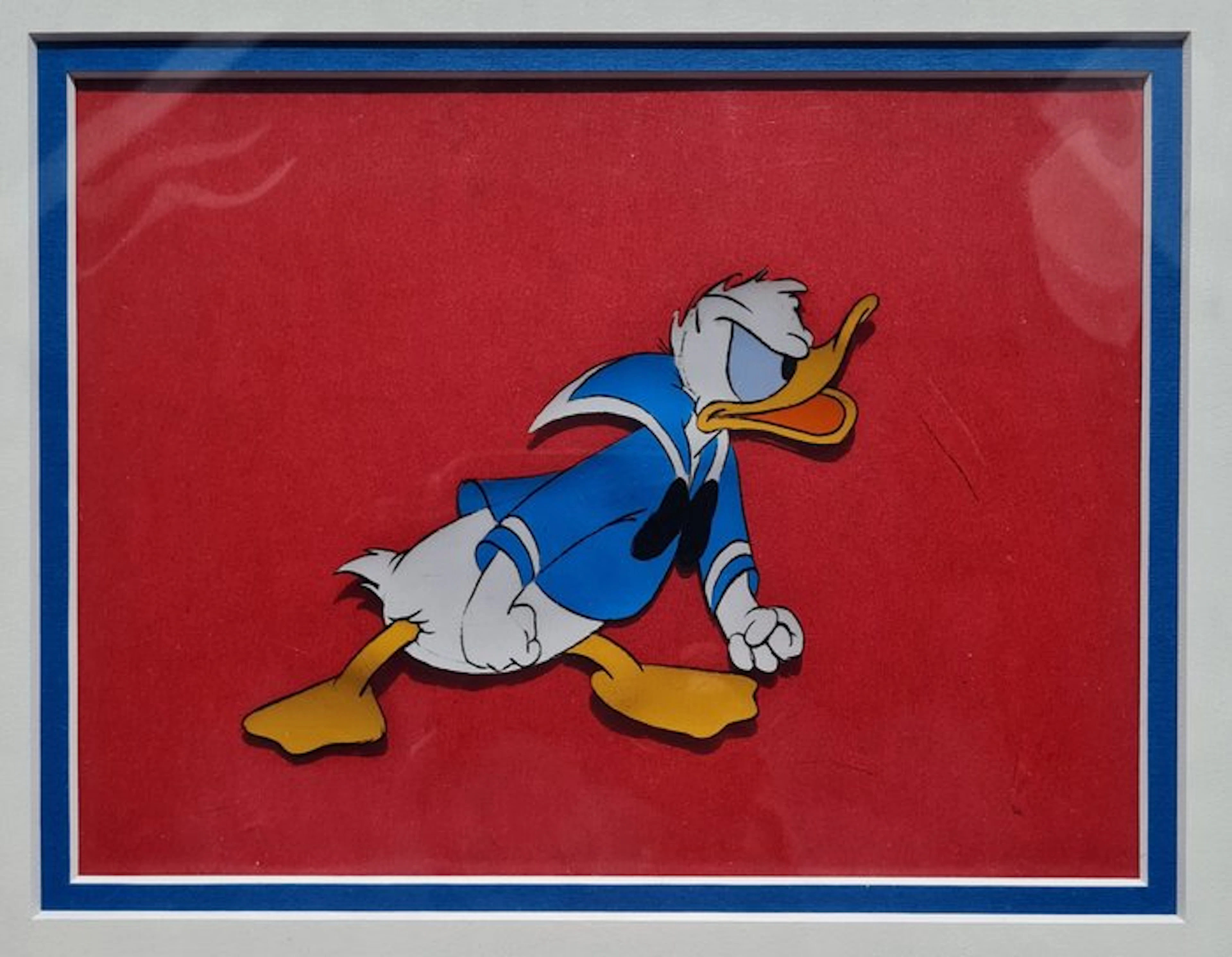 Disney - 1 Animation Cel - Donald Duck - Donald Duck - 1980