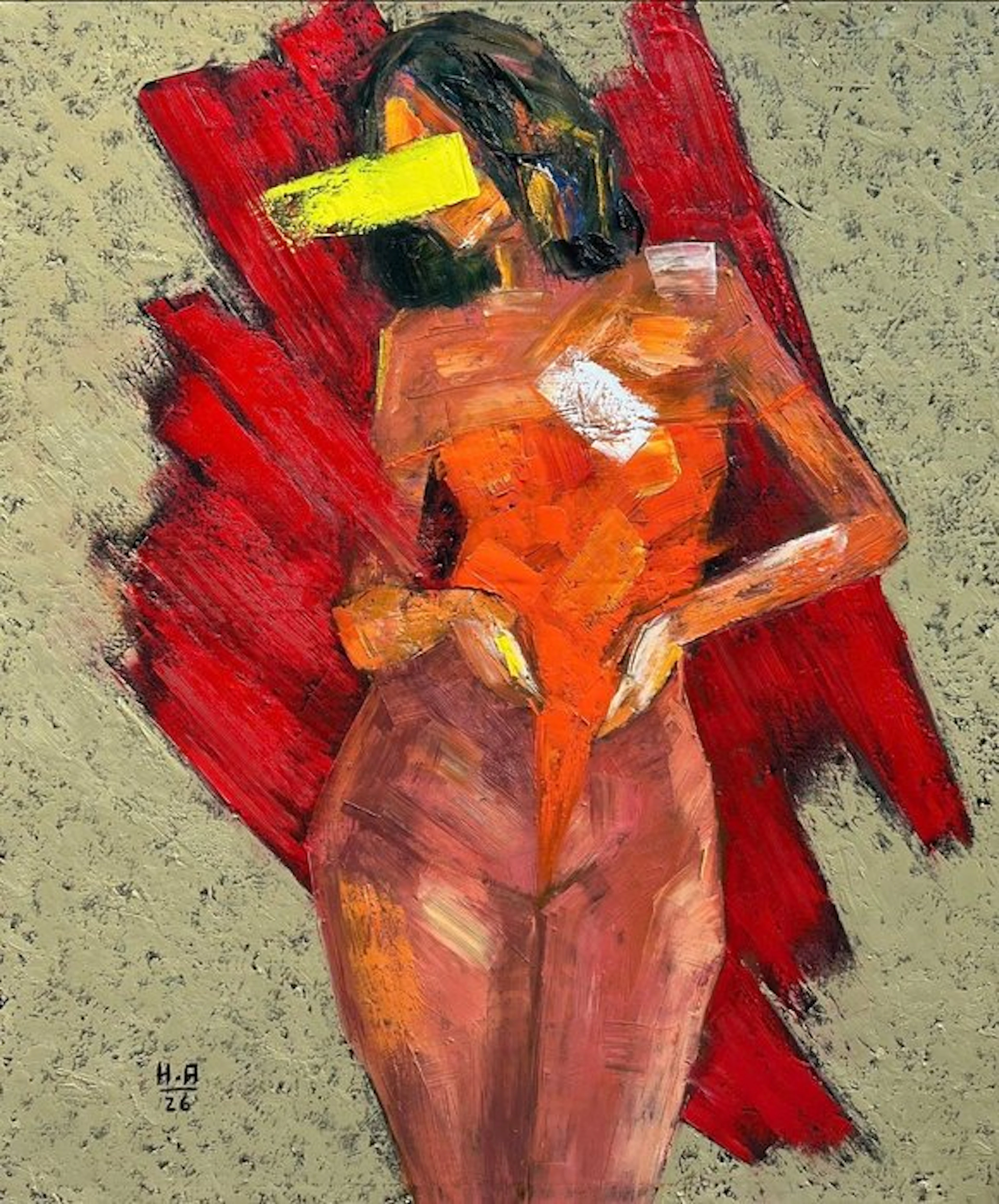 Hoang Anh - Regard Occulté ↑120 →100 cm → No Reserve ✓