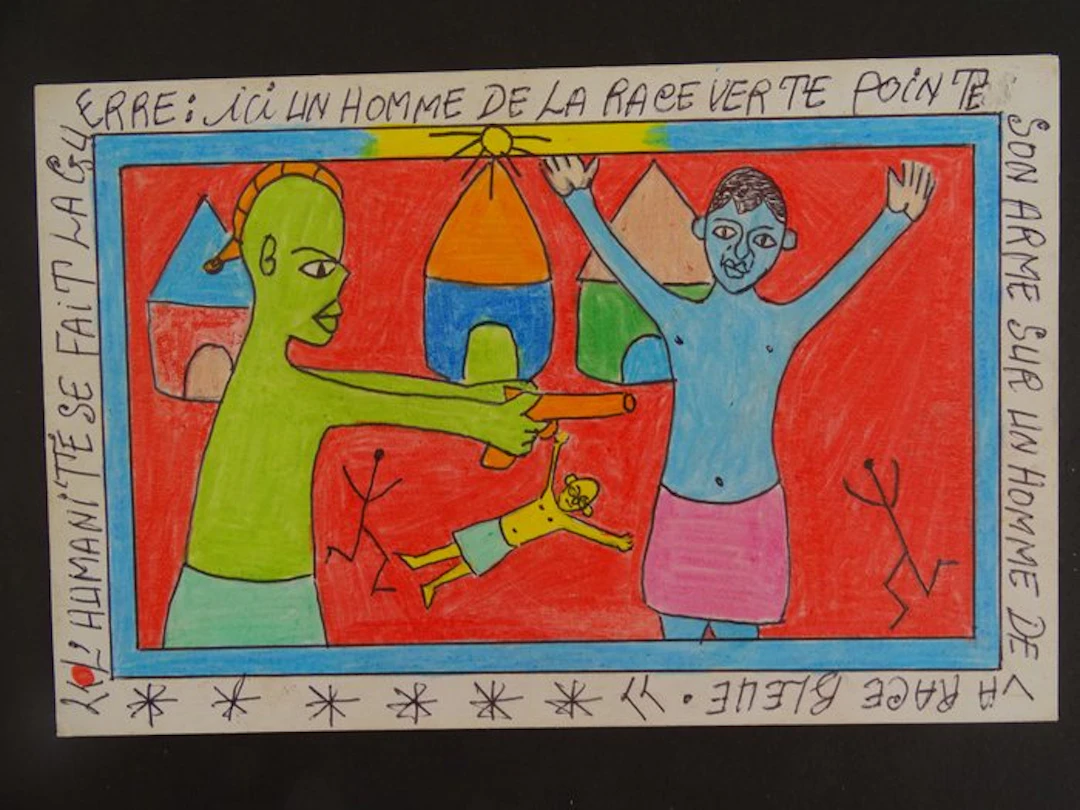 Frédéric Bruly-Bouabré (1923-2014) - War