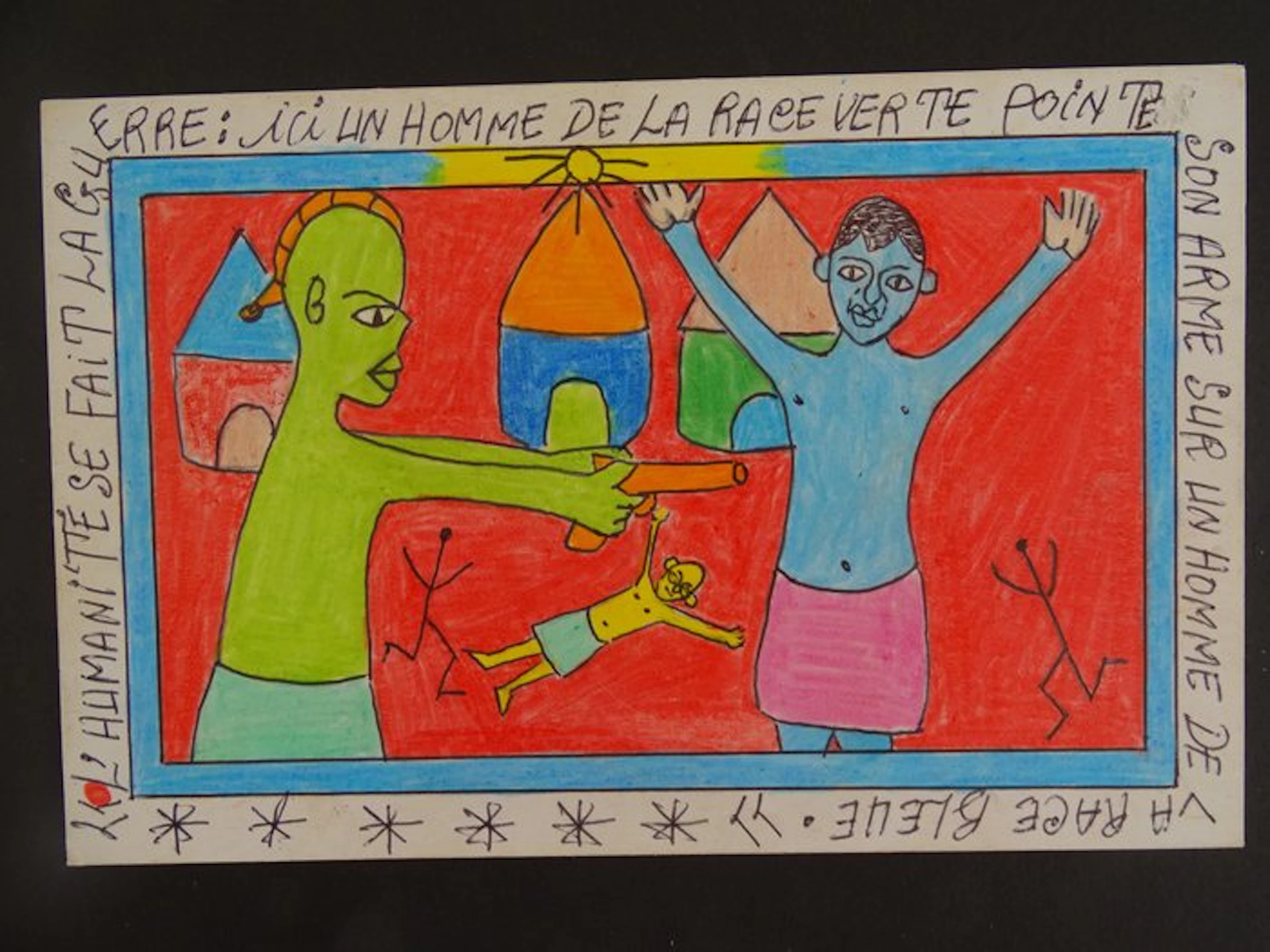 Frédéric Bruly-Bouabré (1923-2014) - War