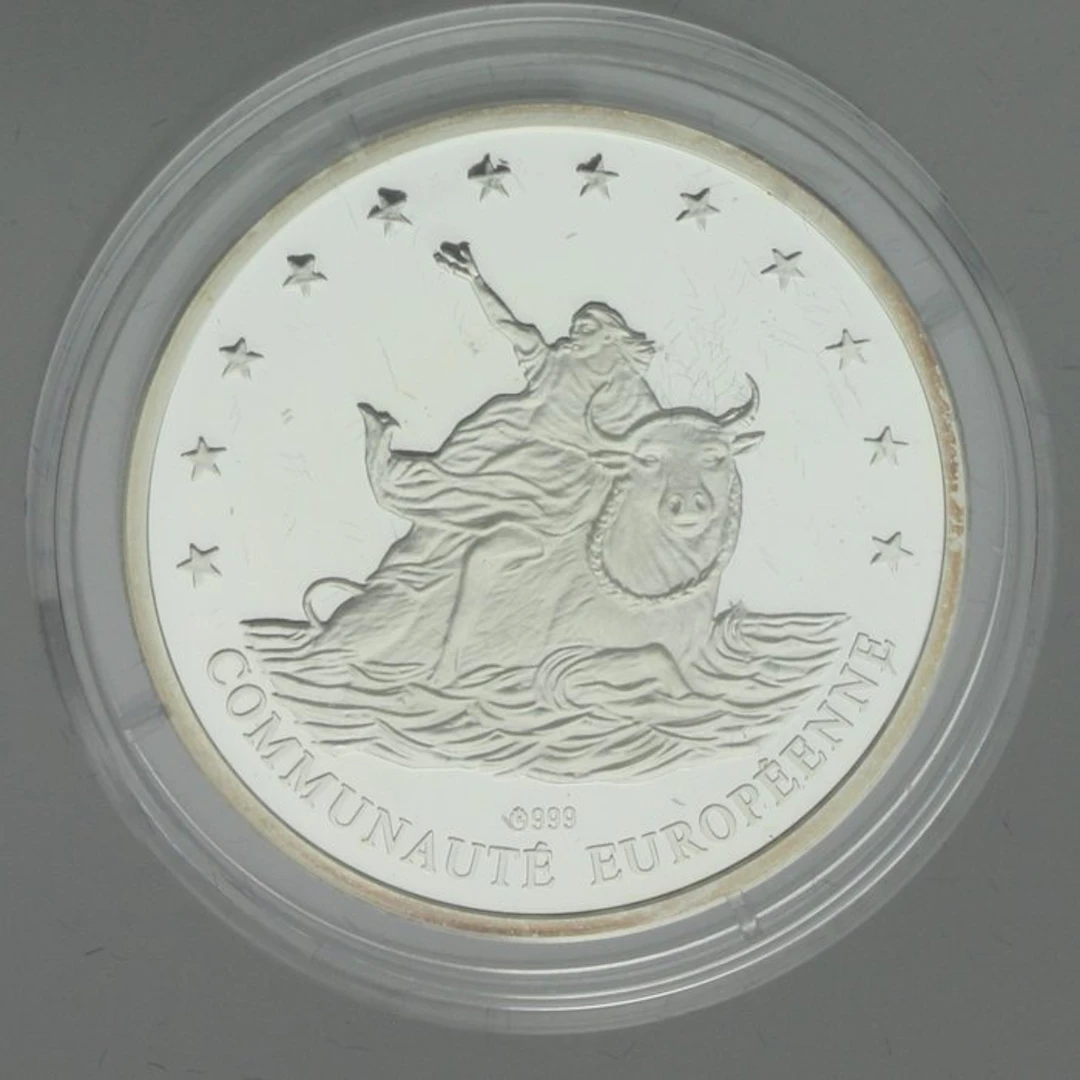 France. Ecu Europe Argent PROOF 1996 (No reserve price)