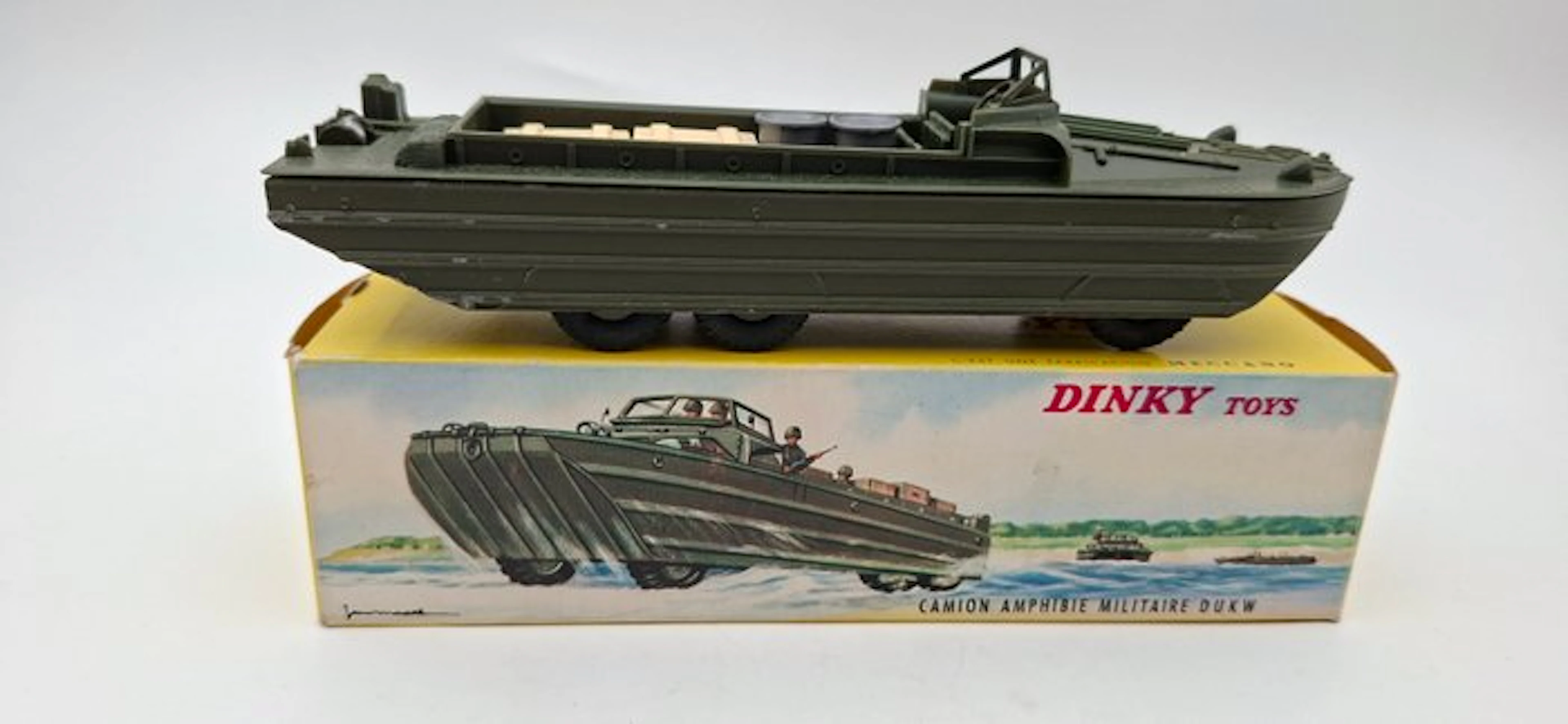 Dinky Toys 1:50 - Model machinery - 825 Camion Amphibie Militaire DUKW