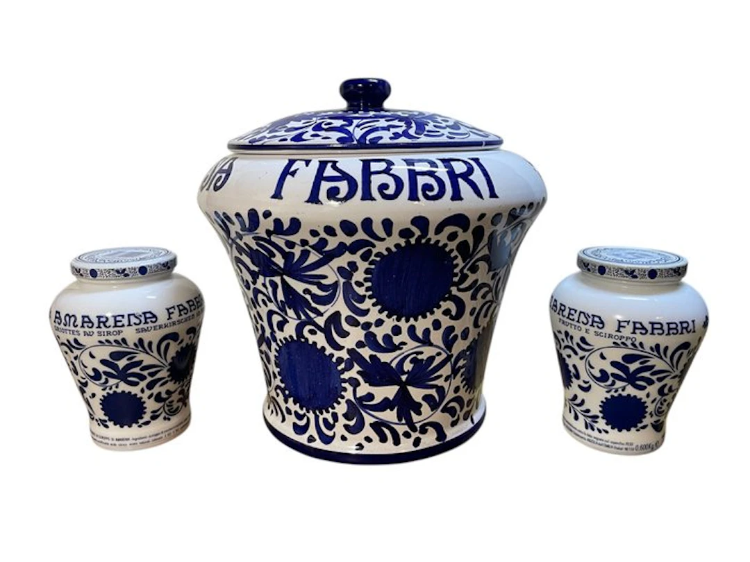 amarena fabbri bologna - Lidded vase (3) - Ceramic