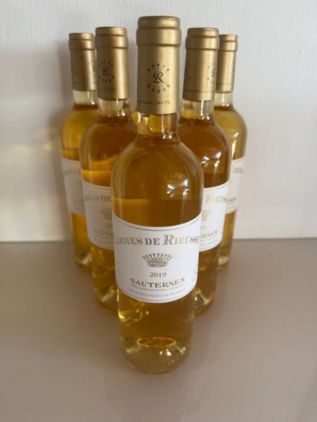 2019 Carmes de Rieussec - Sauternes - 6 Bottles (0.75L)