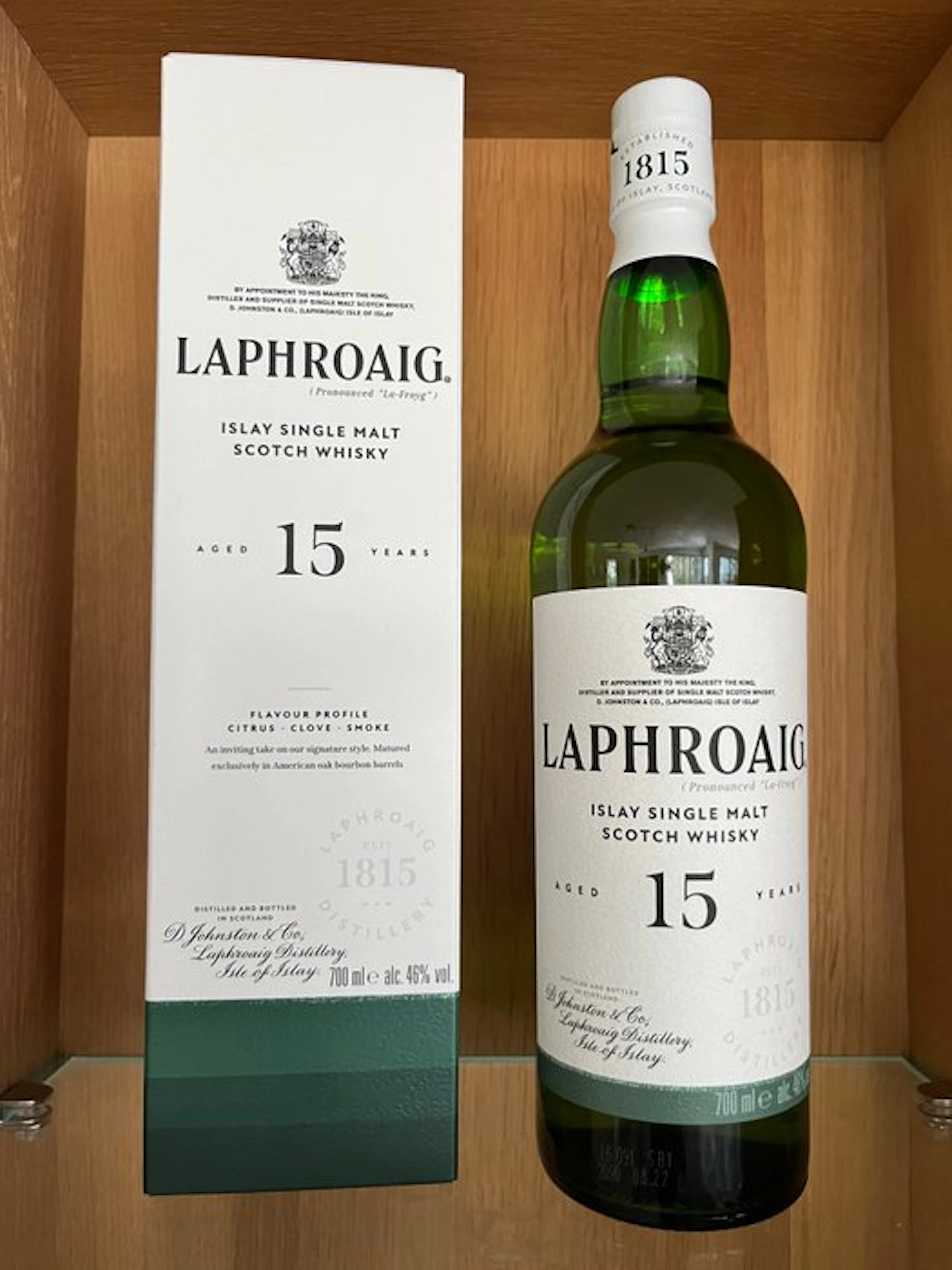 Laphroaig 15 years old - b. 2026 - 700ml
