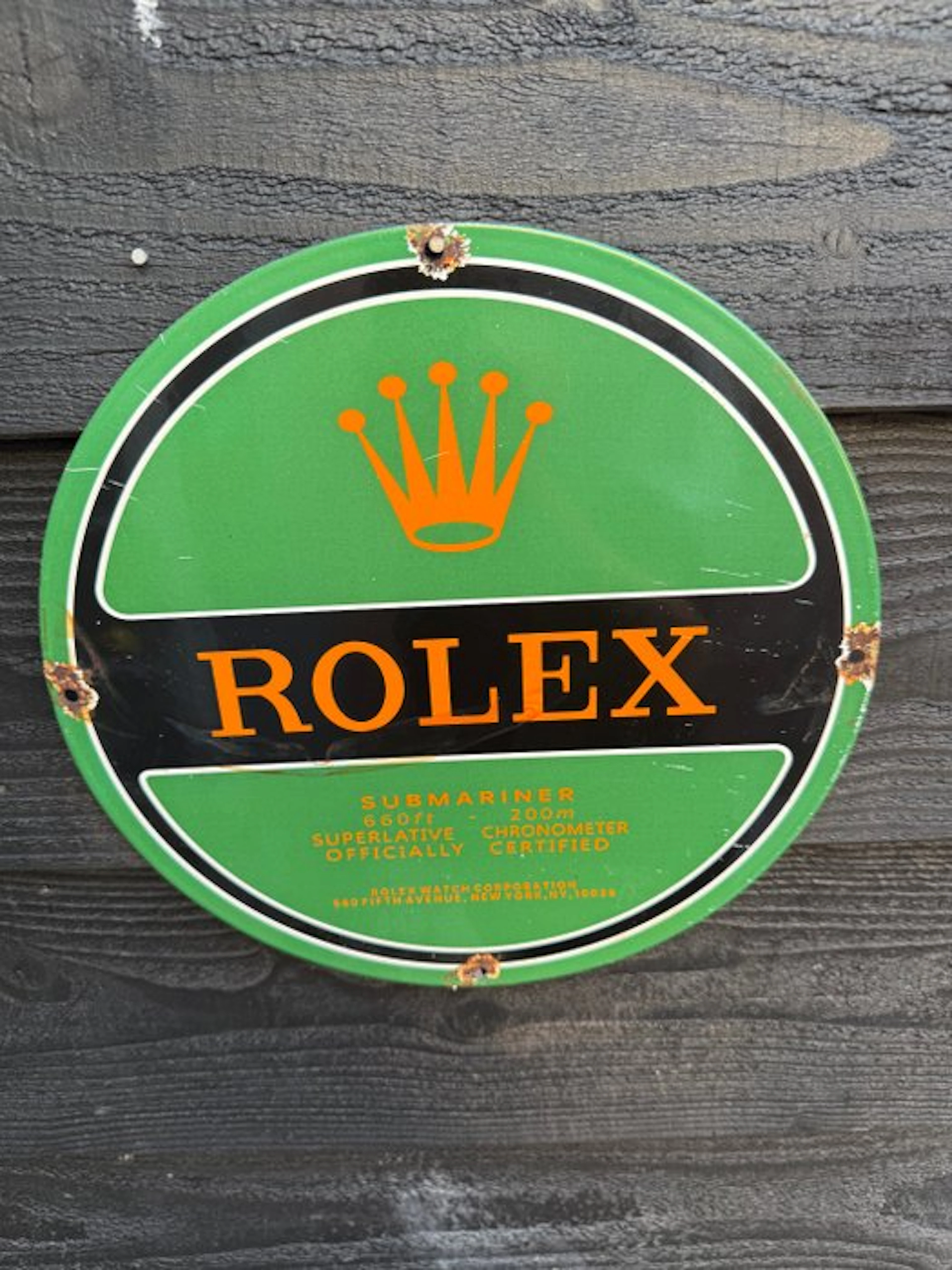 Rolex - Rolex - Rolex Submariner - advertising sign...