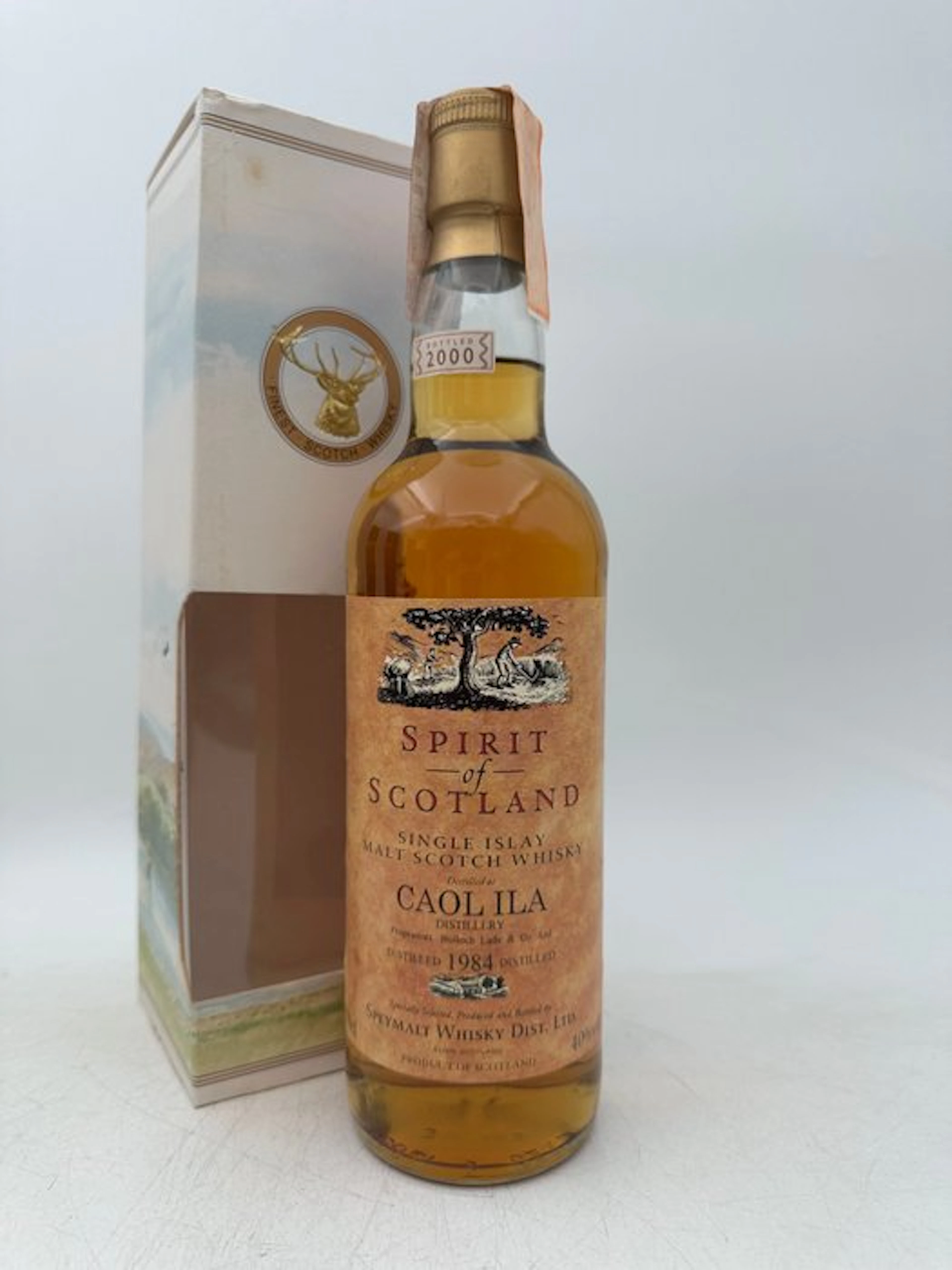 Caol Ila 1984 Spirit of Scotland - Speymalt Whisky Distributor - b. 2000 - 70cl