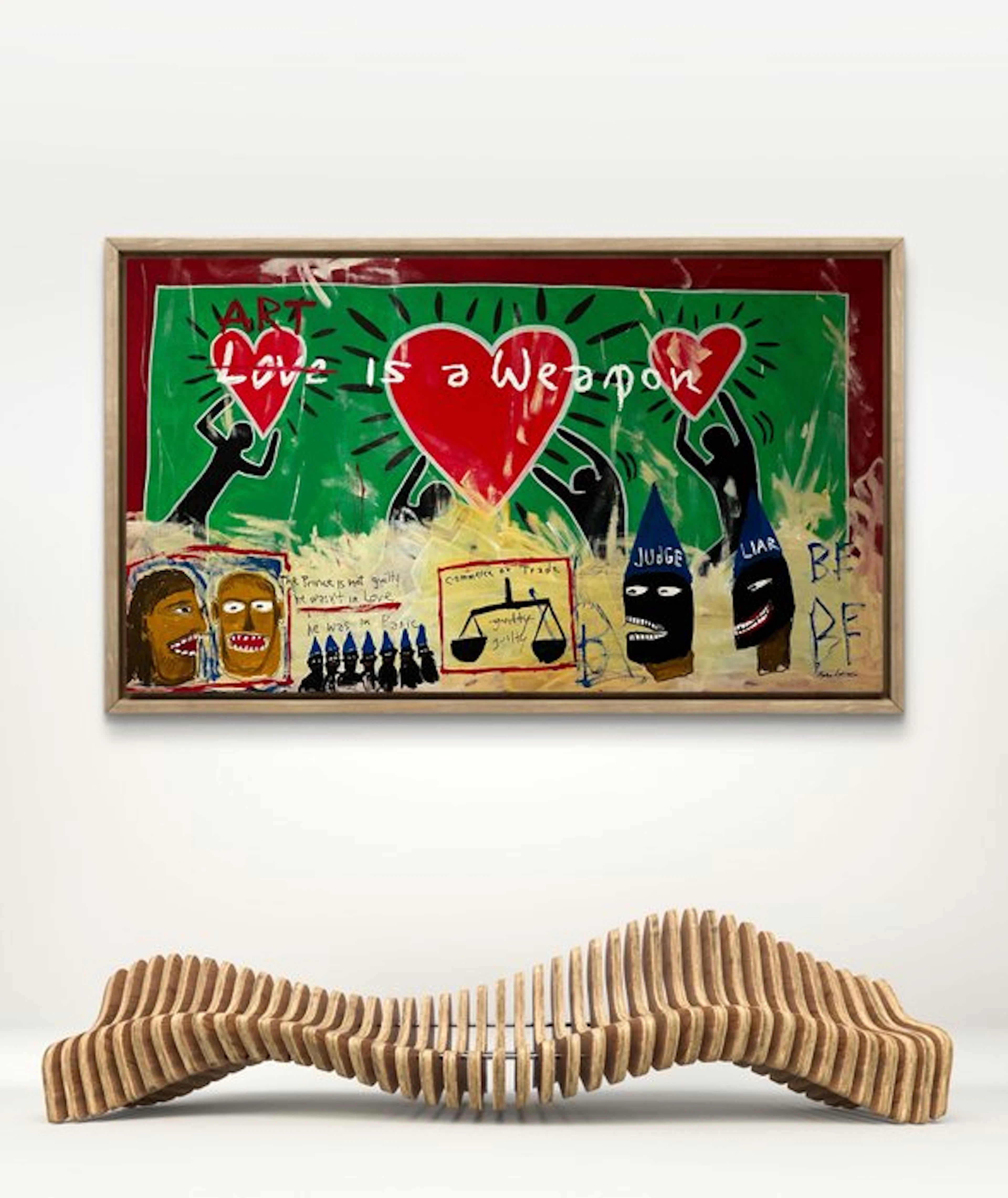 Malo - Art is a Weapon - Basquiat Haring Stil