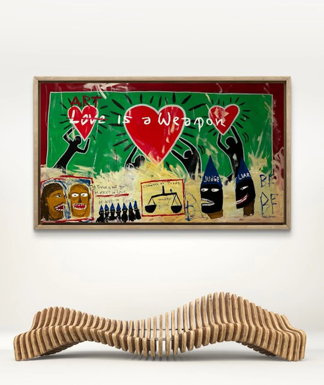 Malo - Art is a Weapon - Basquiat Haring Stil