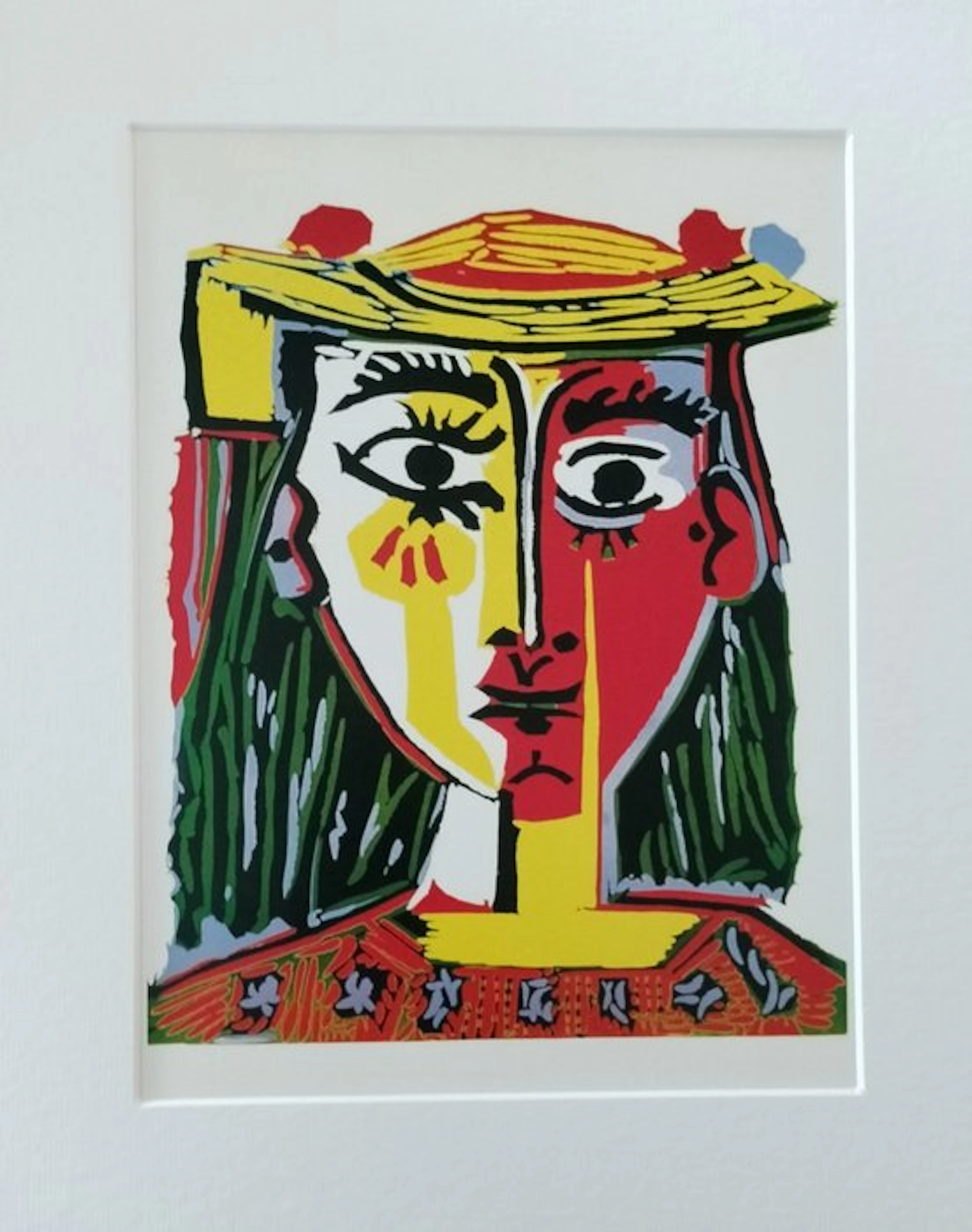 Pablo Picasso (after) - Femme au Chapeau. - 1960s
