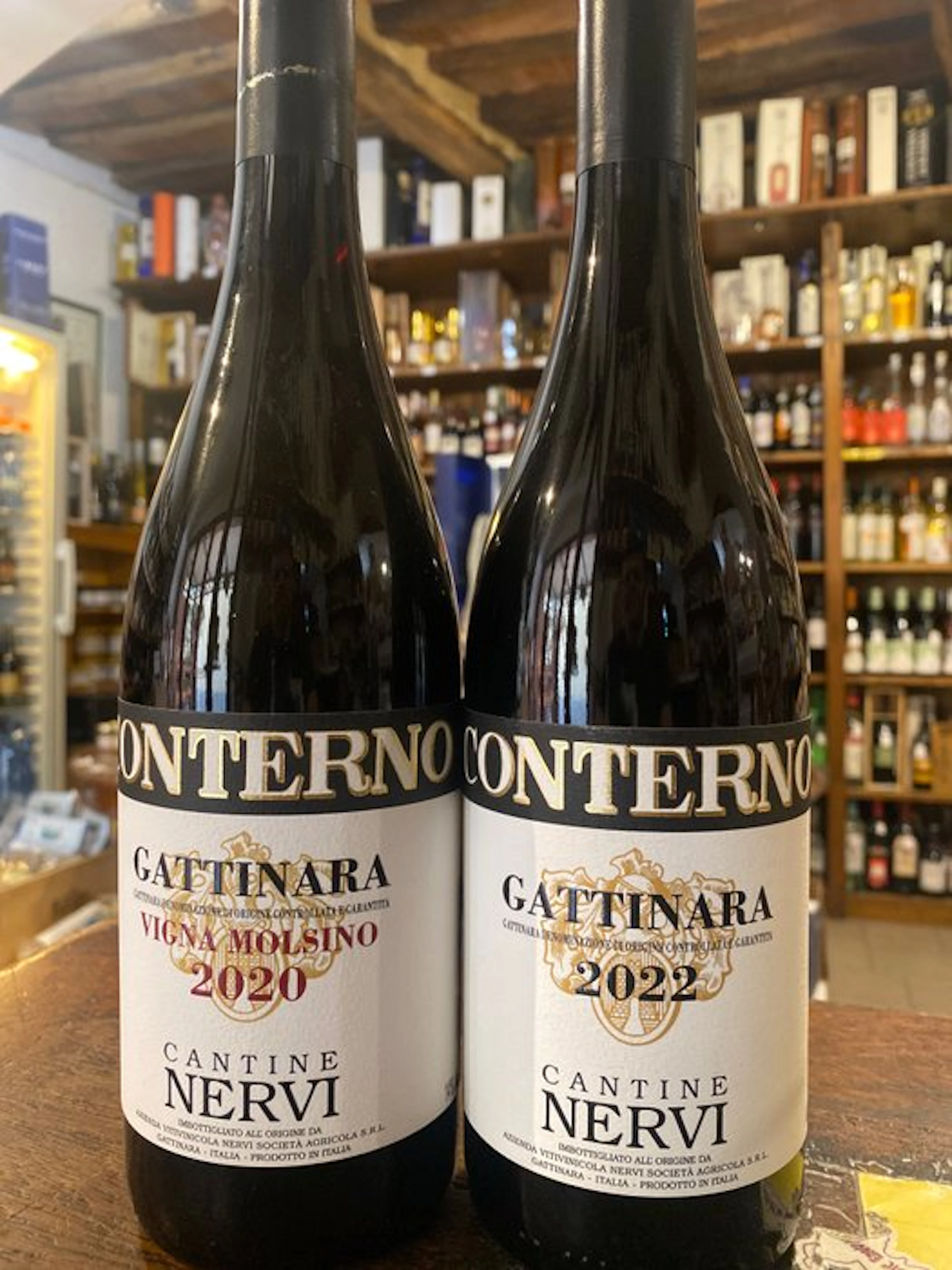 2020 Vigna Molsino & 2022 Conterno Nervi Gattinara...