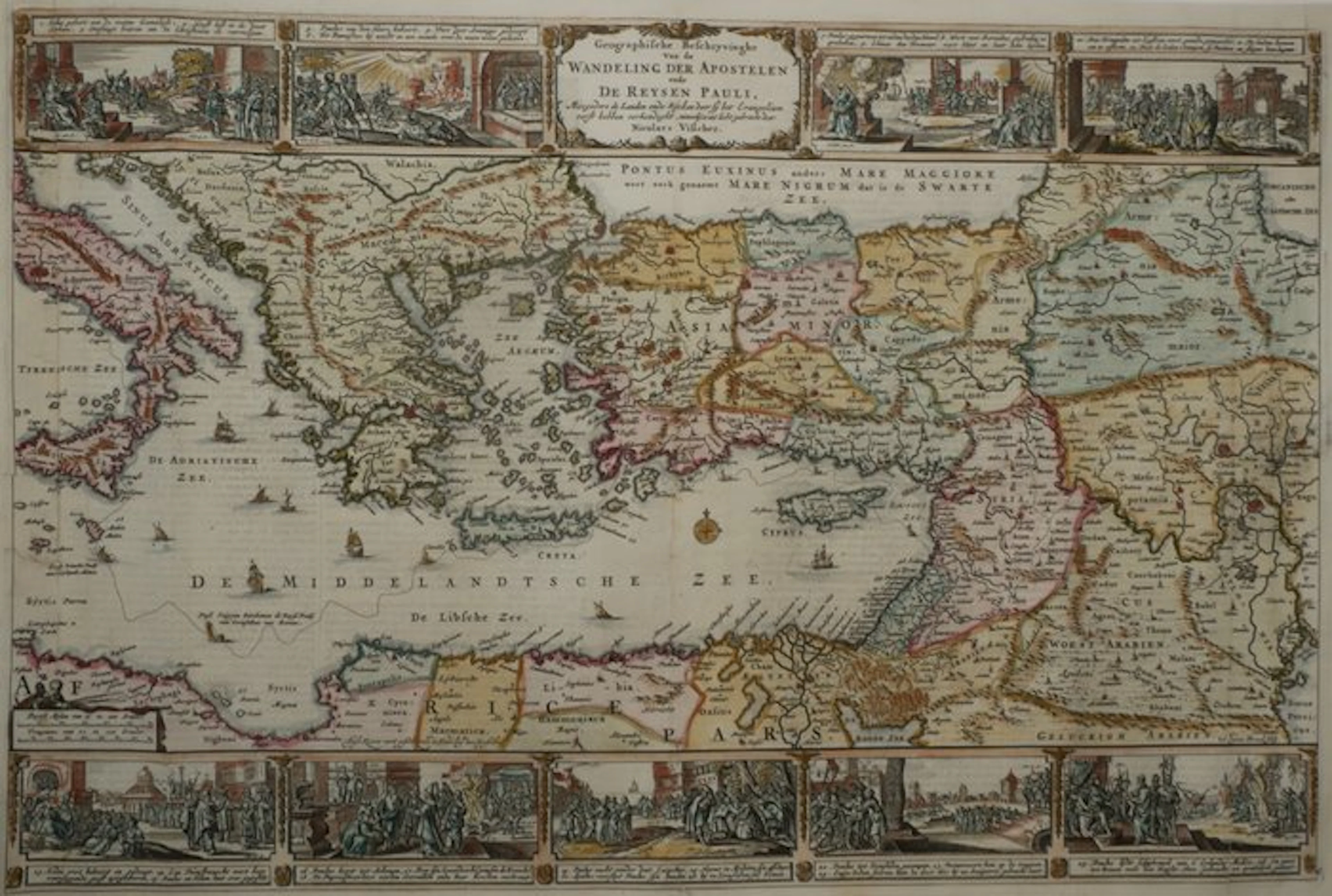 Middellandse Zee gebied - Europe; Visscher - Geografische...