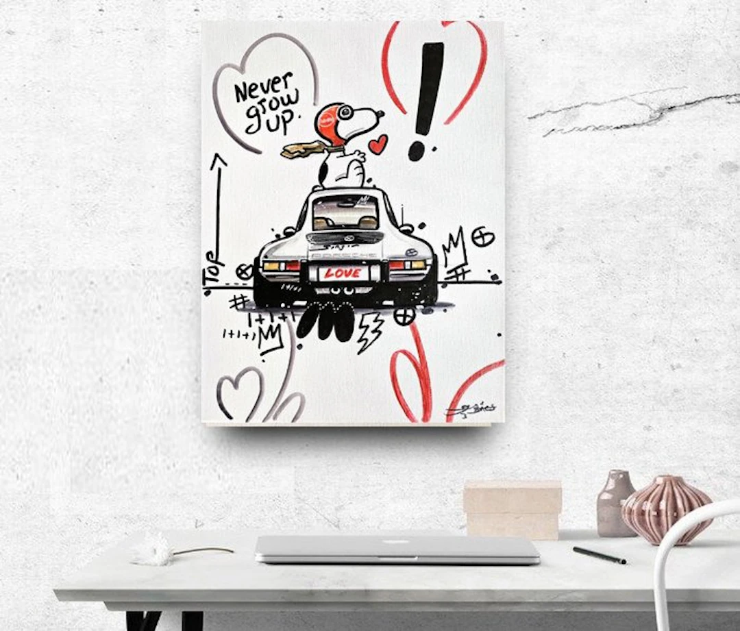 Artwork - Porsche - Porsche 911 Pop Art - Original...