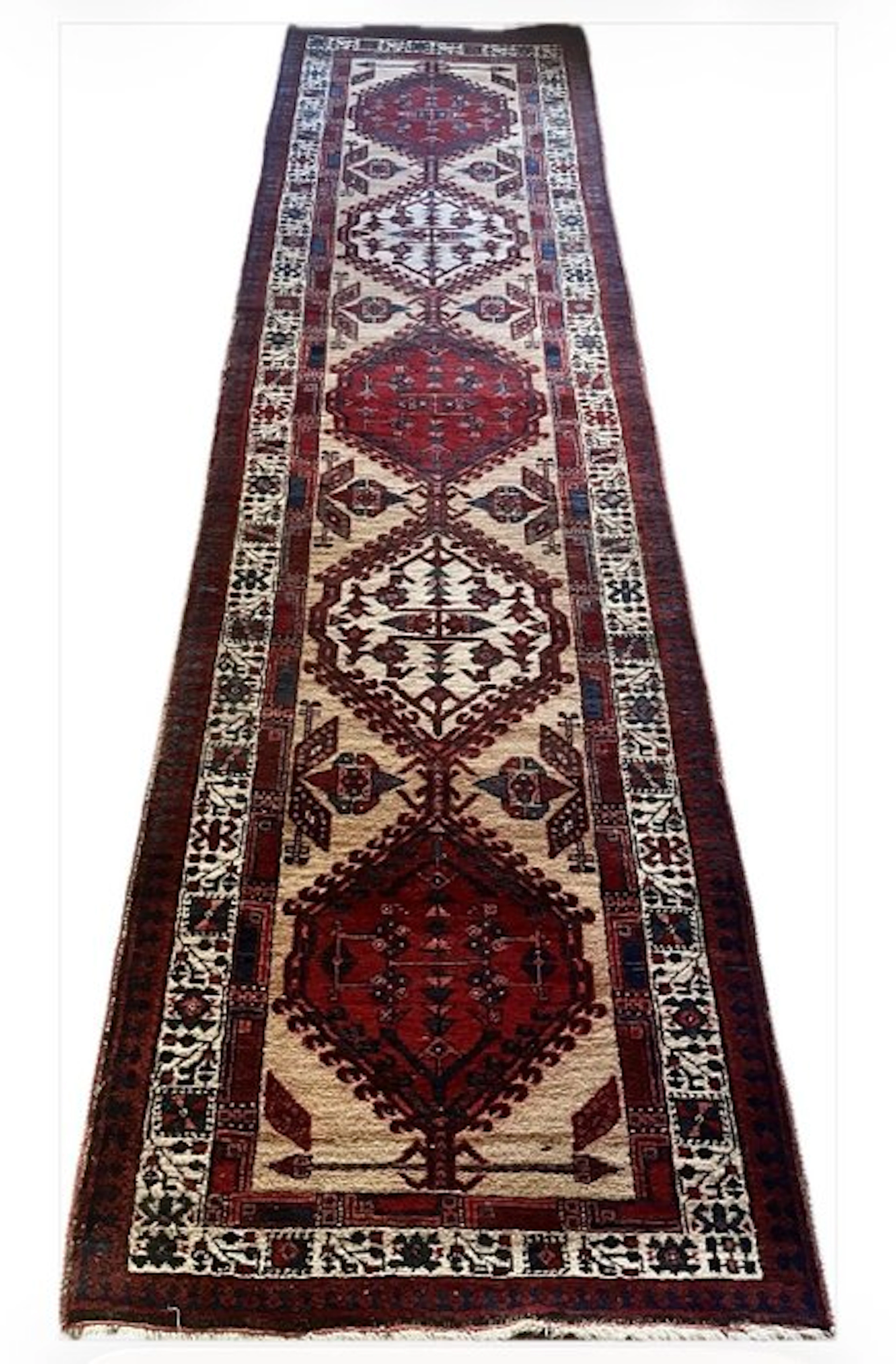 Srab - Runner - 340 cm - 88 cm - Antique - Serab Rug