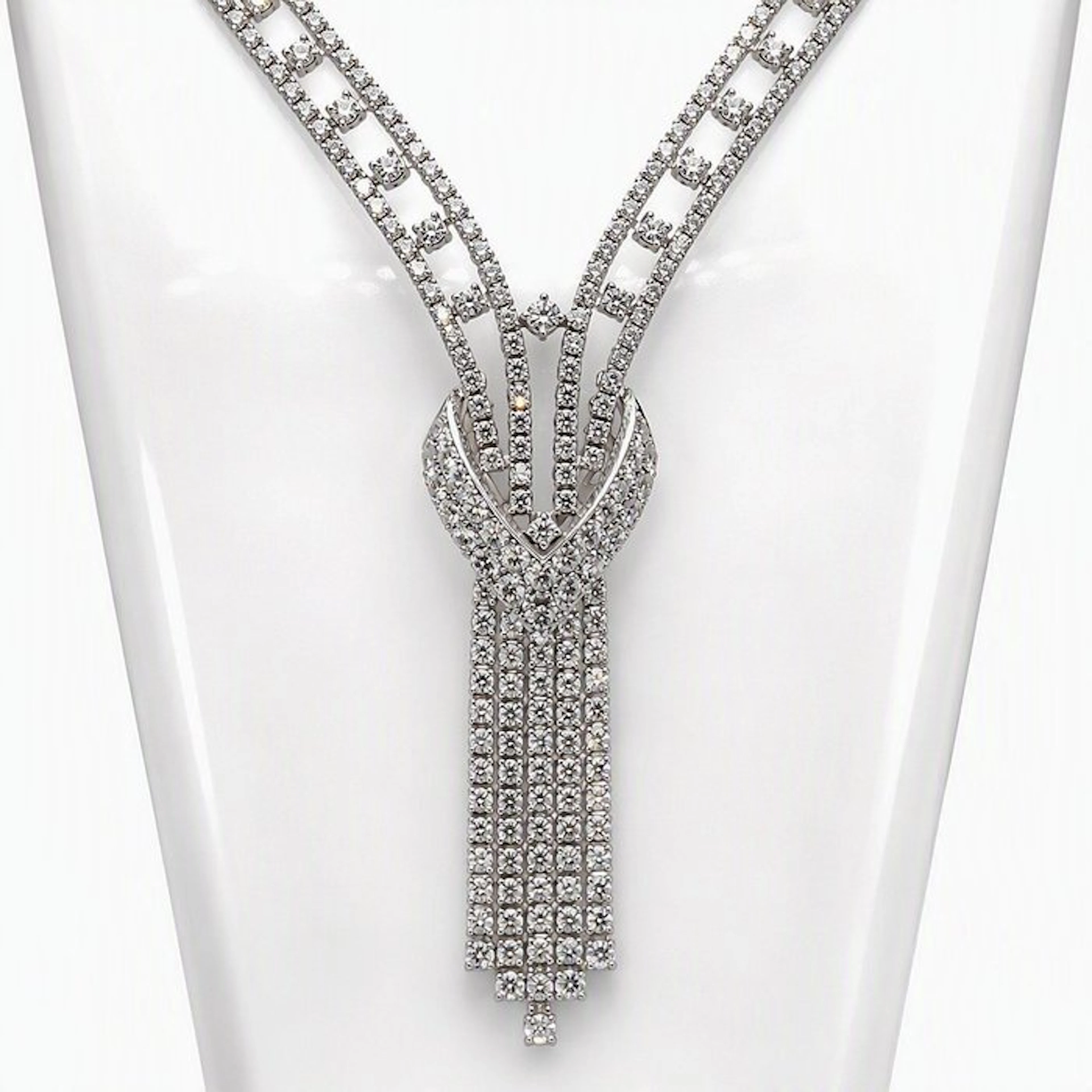 Statement necklace - 18 kt