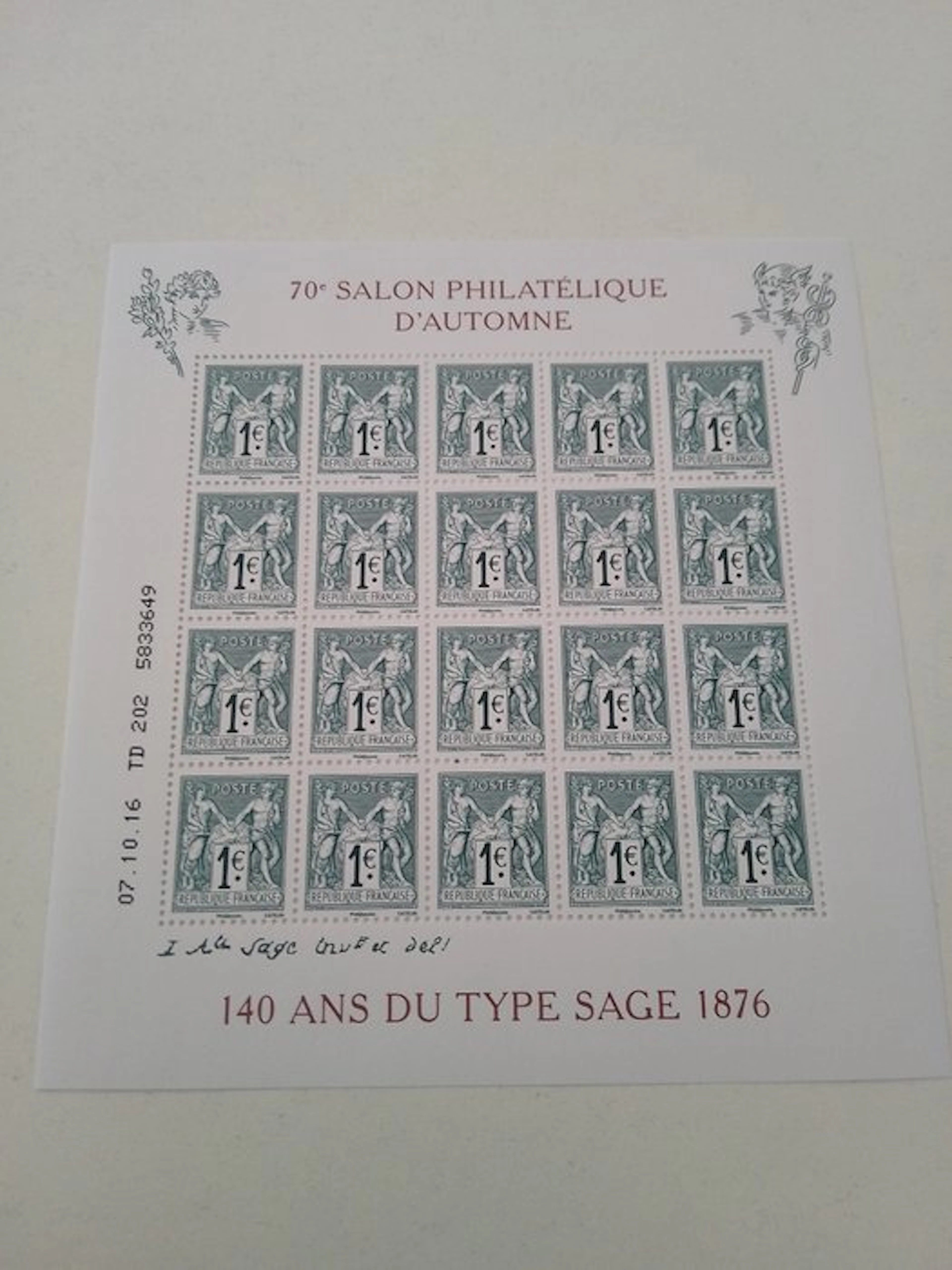 France 2016/2016 - Sheet blocks