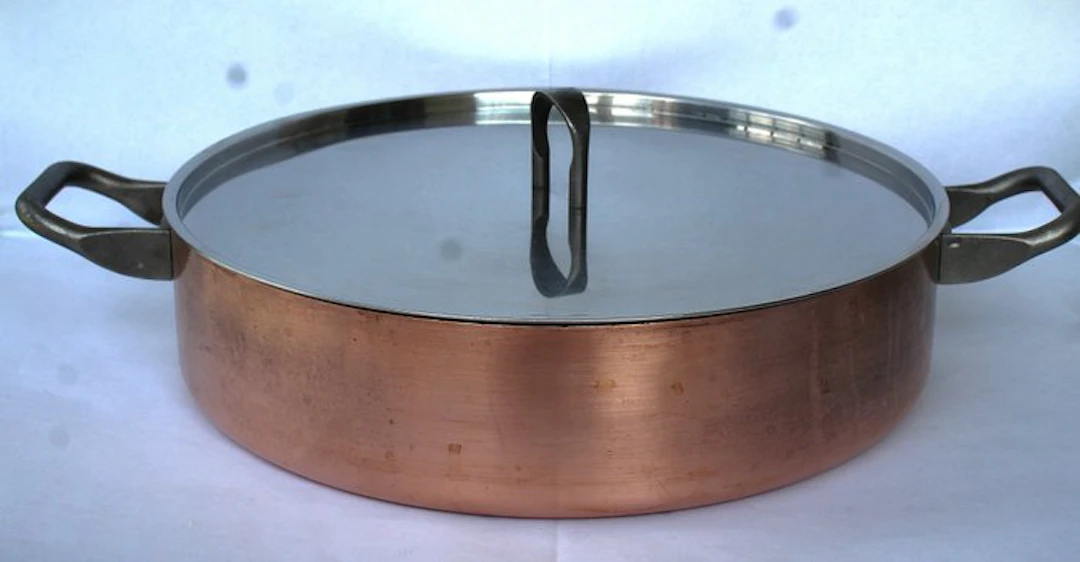 Officina Alessi - Richard Sapper - Saucepan - 871120 - Copper, Steel