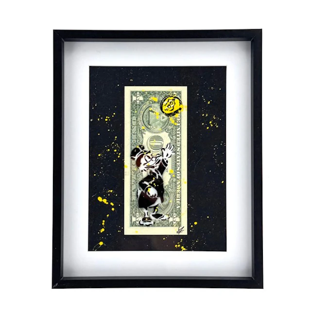 WhyCreationz (XX-XXI) - Scrooge x Banksy - Dollar Artwork