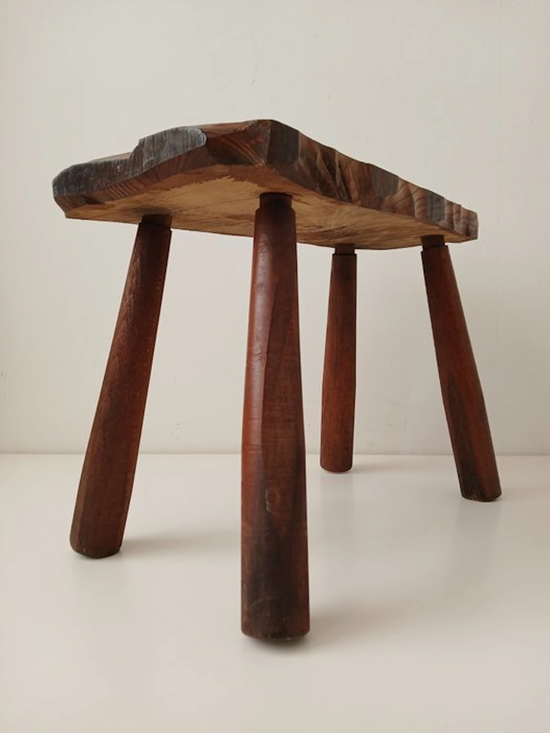 Side table - Wood - Brutalist - 1960s