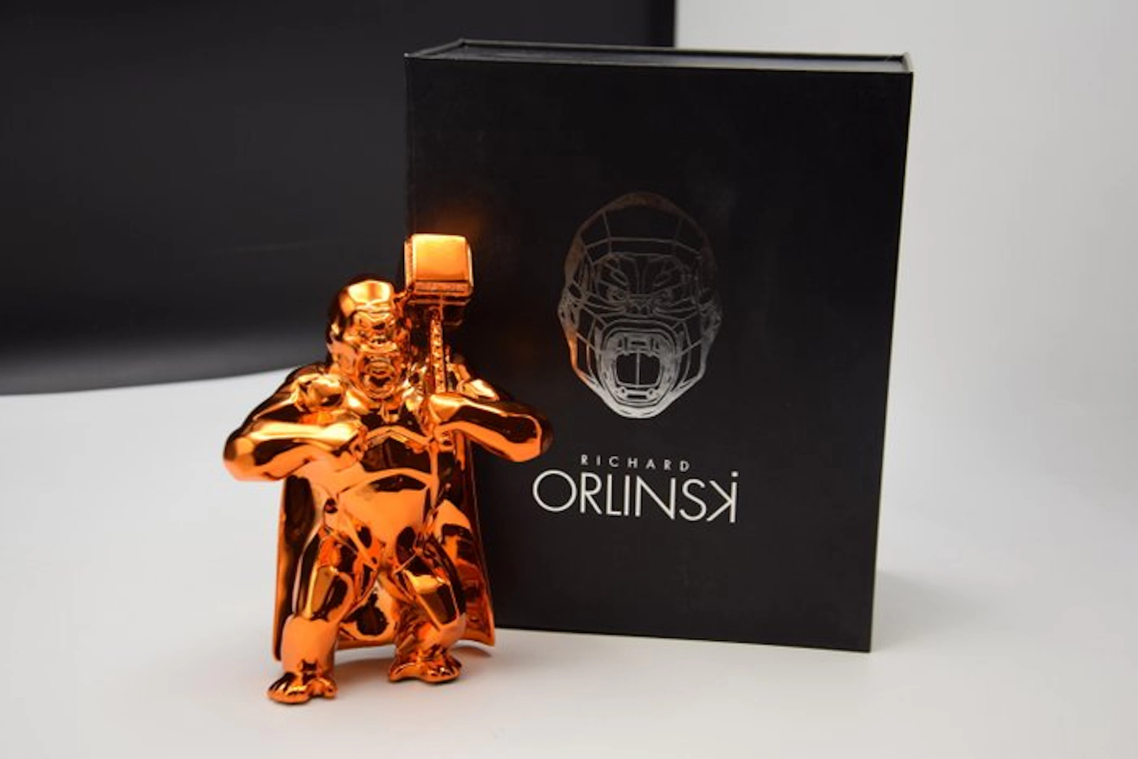 Richard Orlinski (1966) - Kong Hammer (Orange Edition)