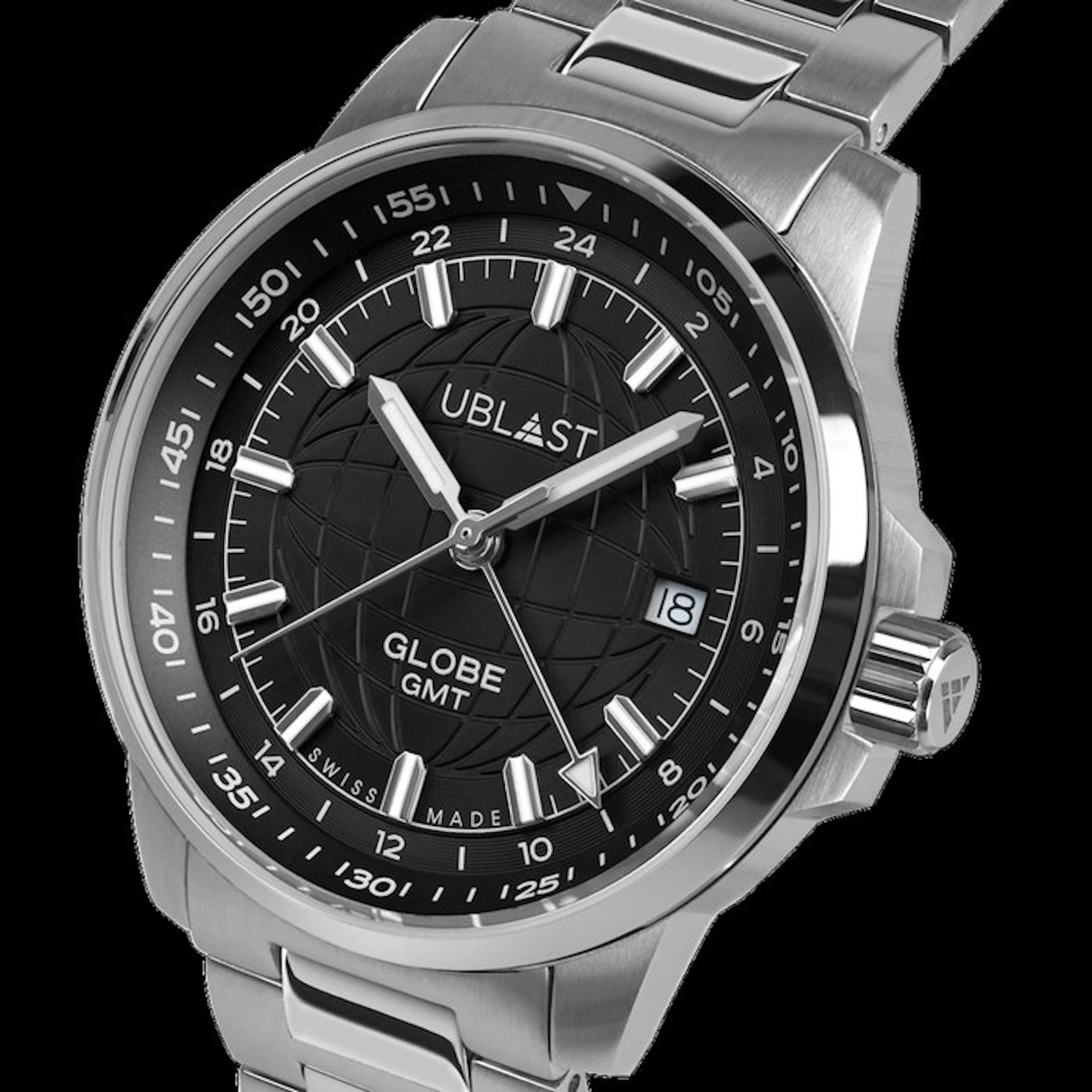 Ublast - Globe GMT - Swiss Made - No reserve price...