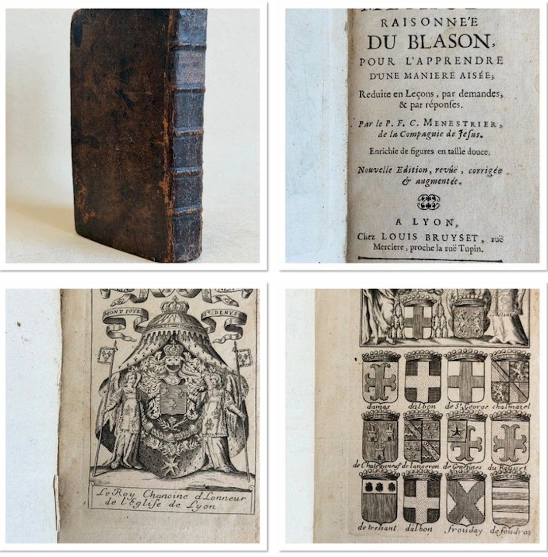 Menestrier - Méthode raisonnée du blason - 1718