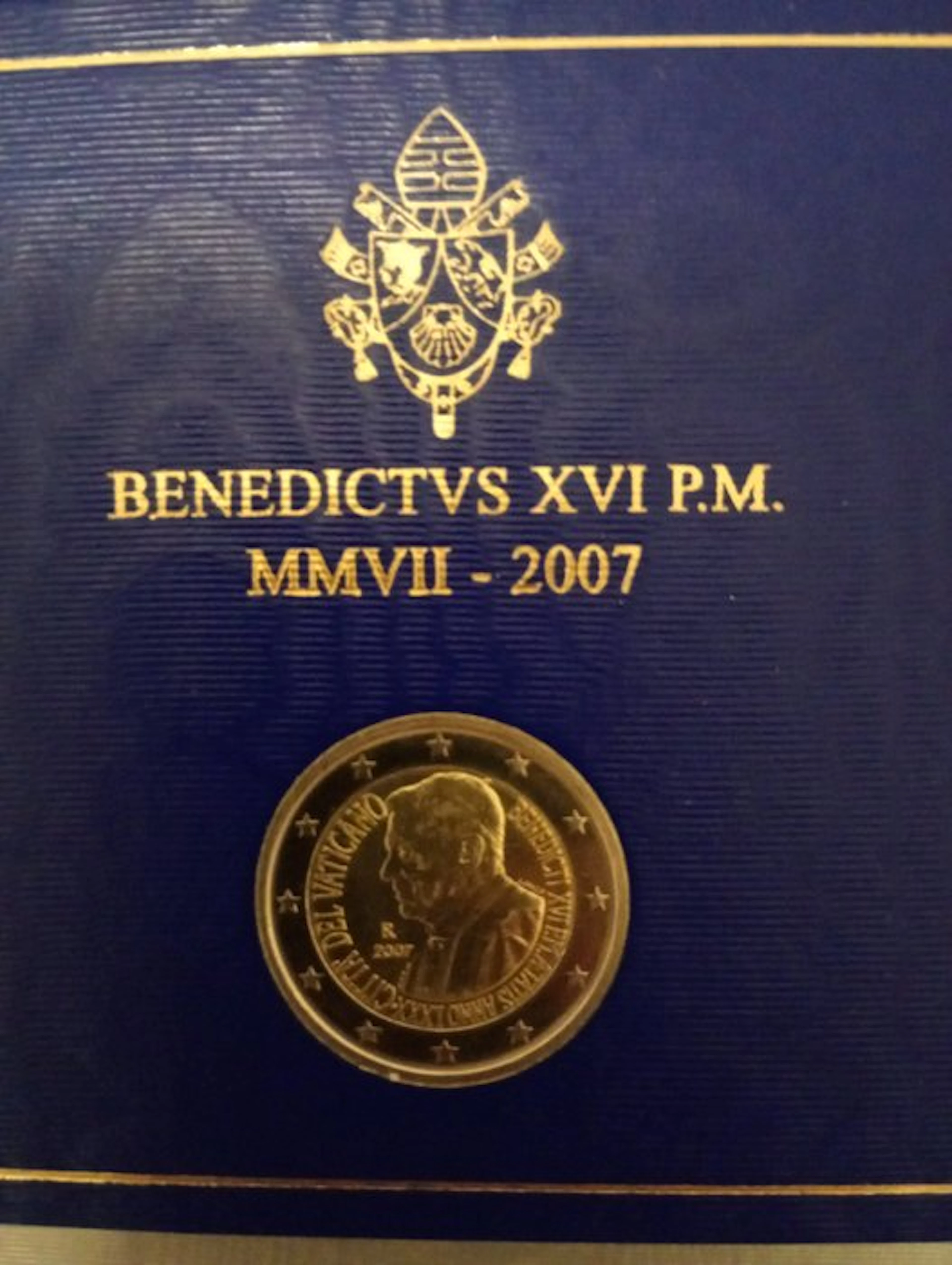 Vatican. 2 Euro 2007 "Benedictus XVI" (No reserve price)