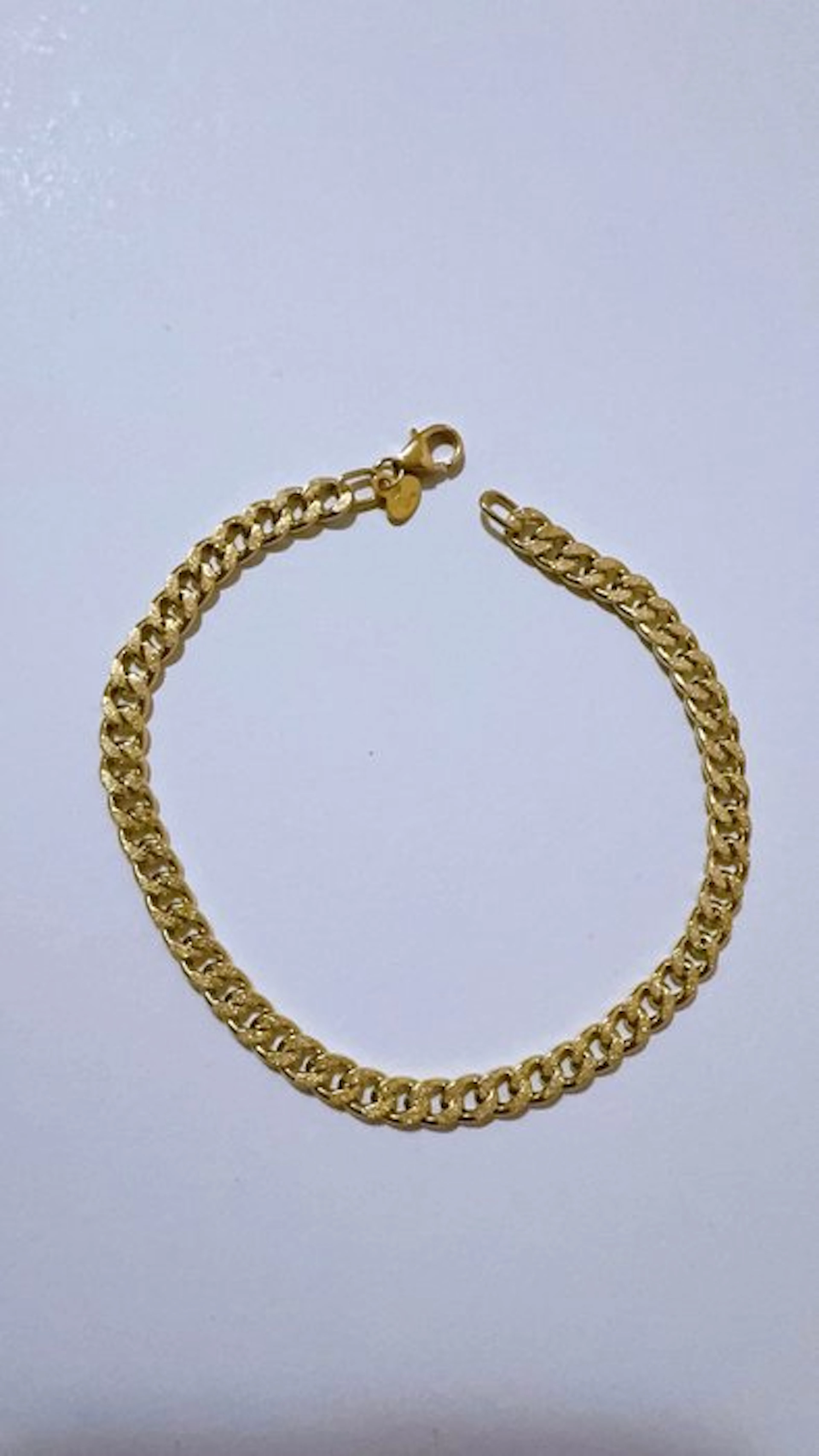 Bracelet - 18 kt. Yellow gold - Groumette 19cm - 2.6g