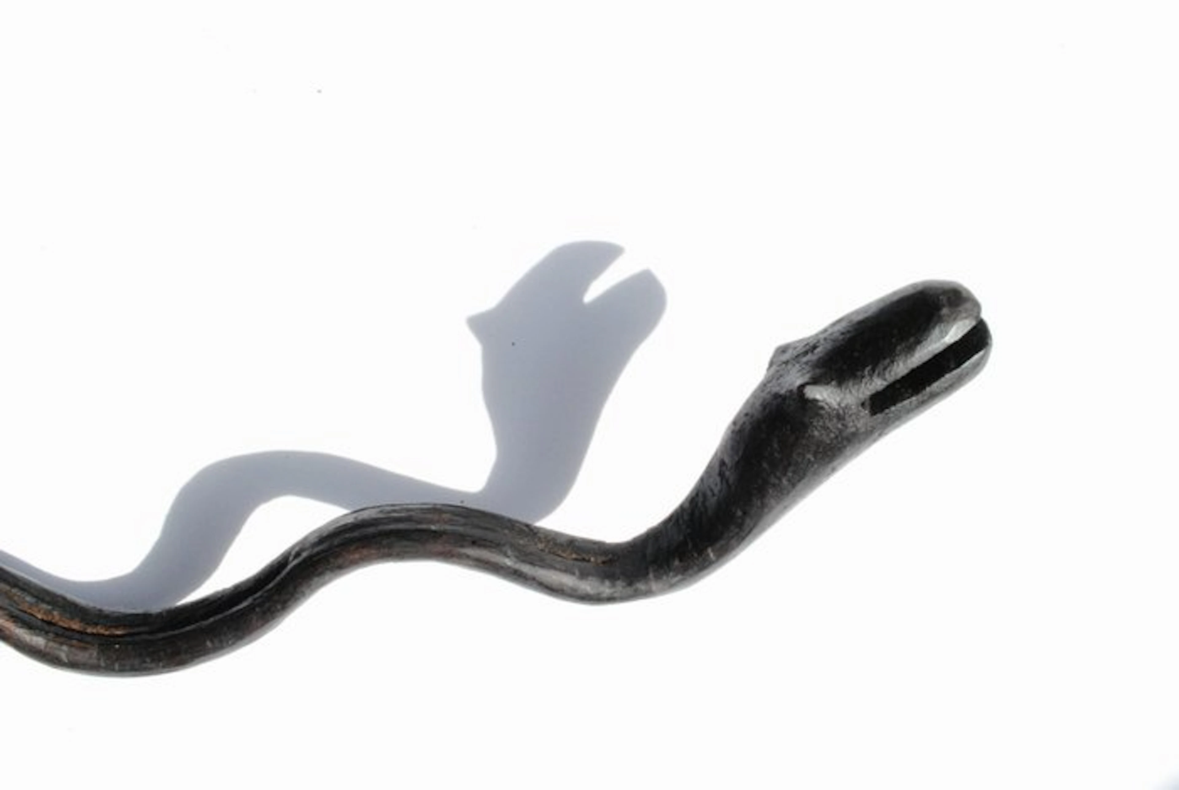 Ancient staff Naga snake