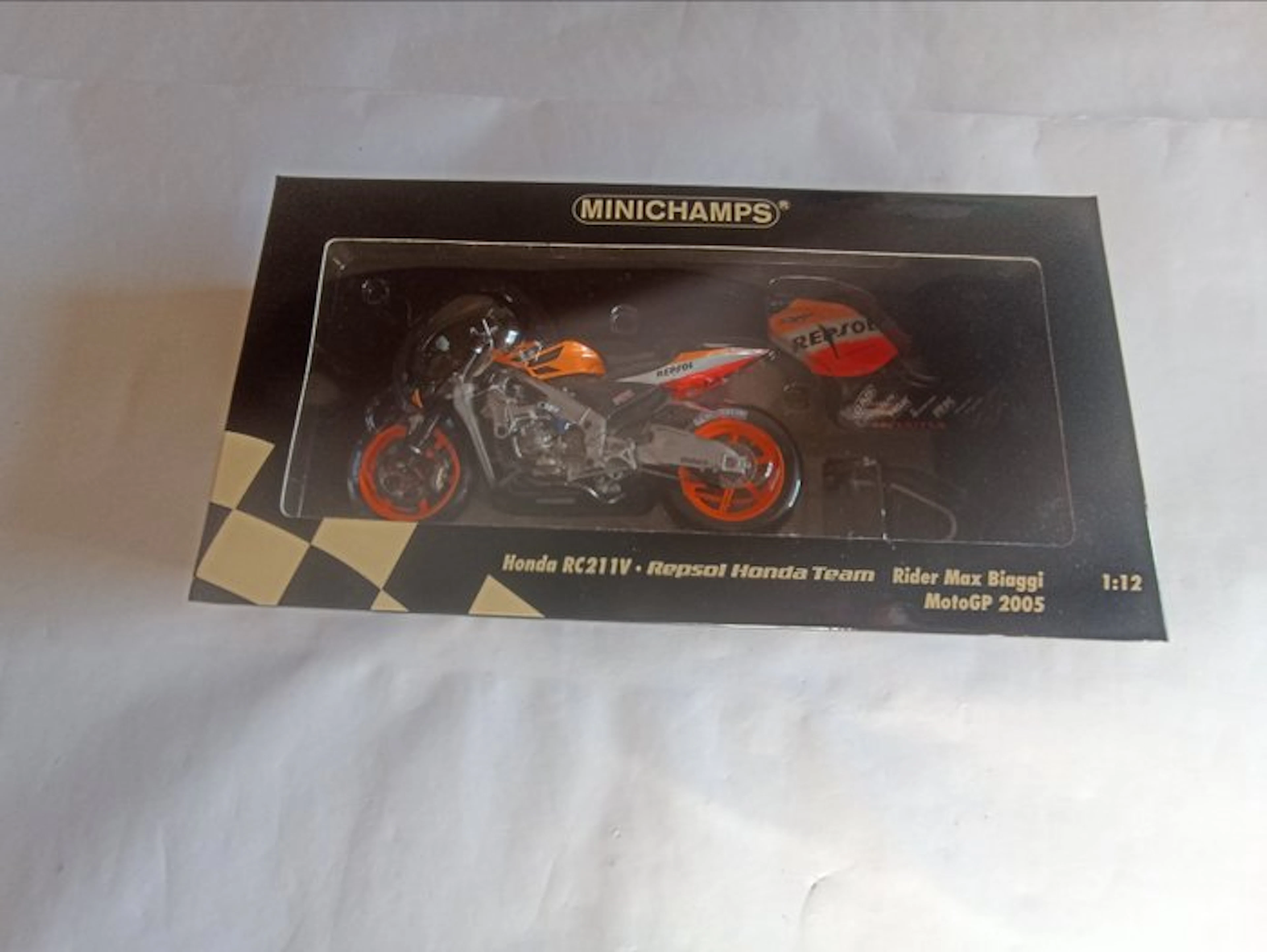 MiniChamps 1:12 - Model motorcycle - Honda / RC211V - MotoGP