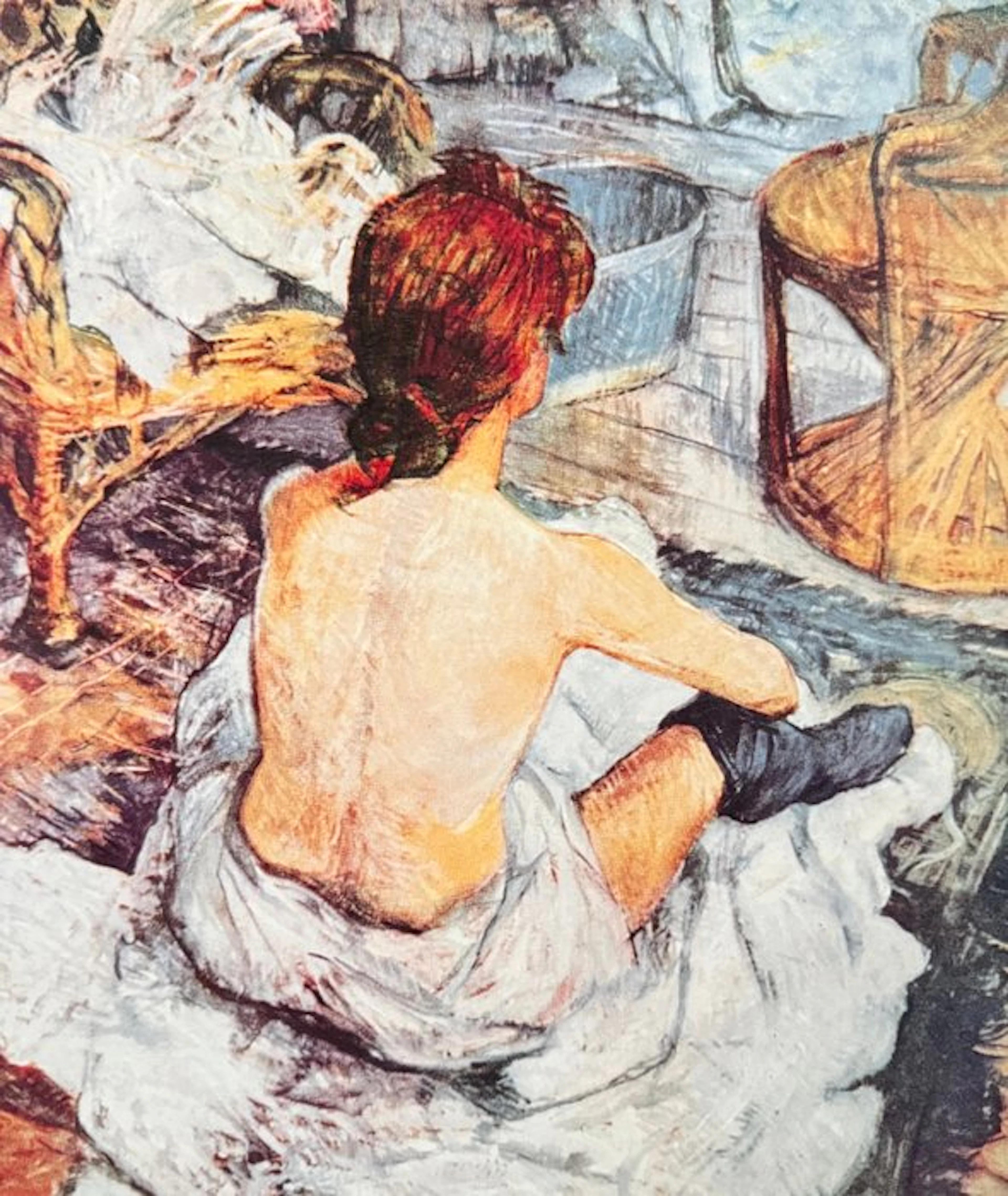 Henri De Toulouse-Lautrec (1864-1901) - “Rousse, 1889”.