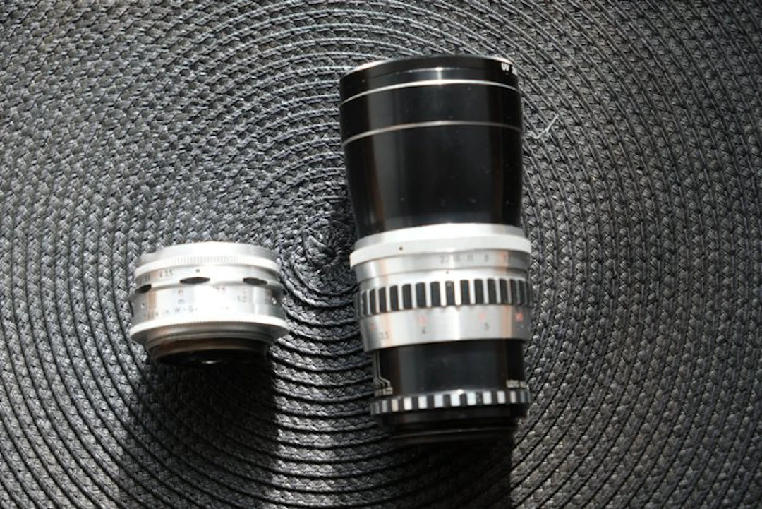 Staeble Lineogon 3,5/35mm and Telexon 3,8/135mm - M39 | Camera lens
