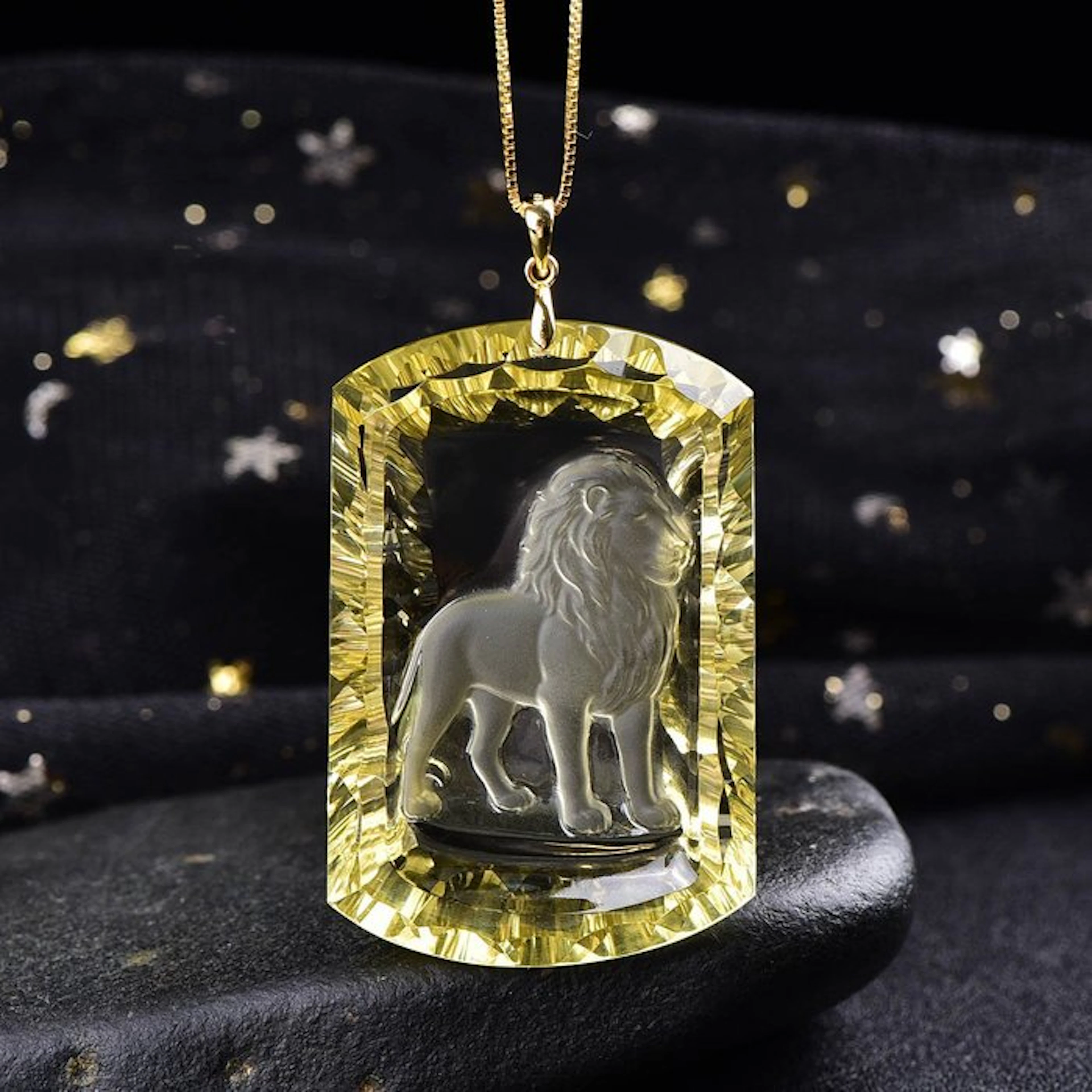 ALGT Certified - Huge and Masterful Natural Citrine...