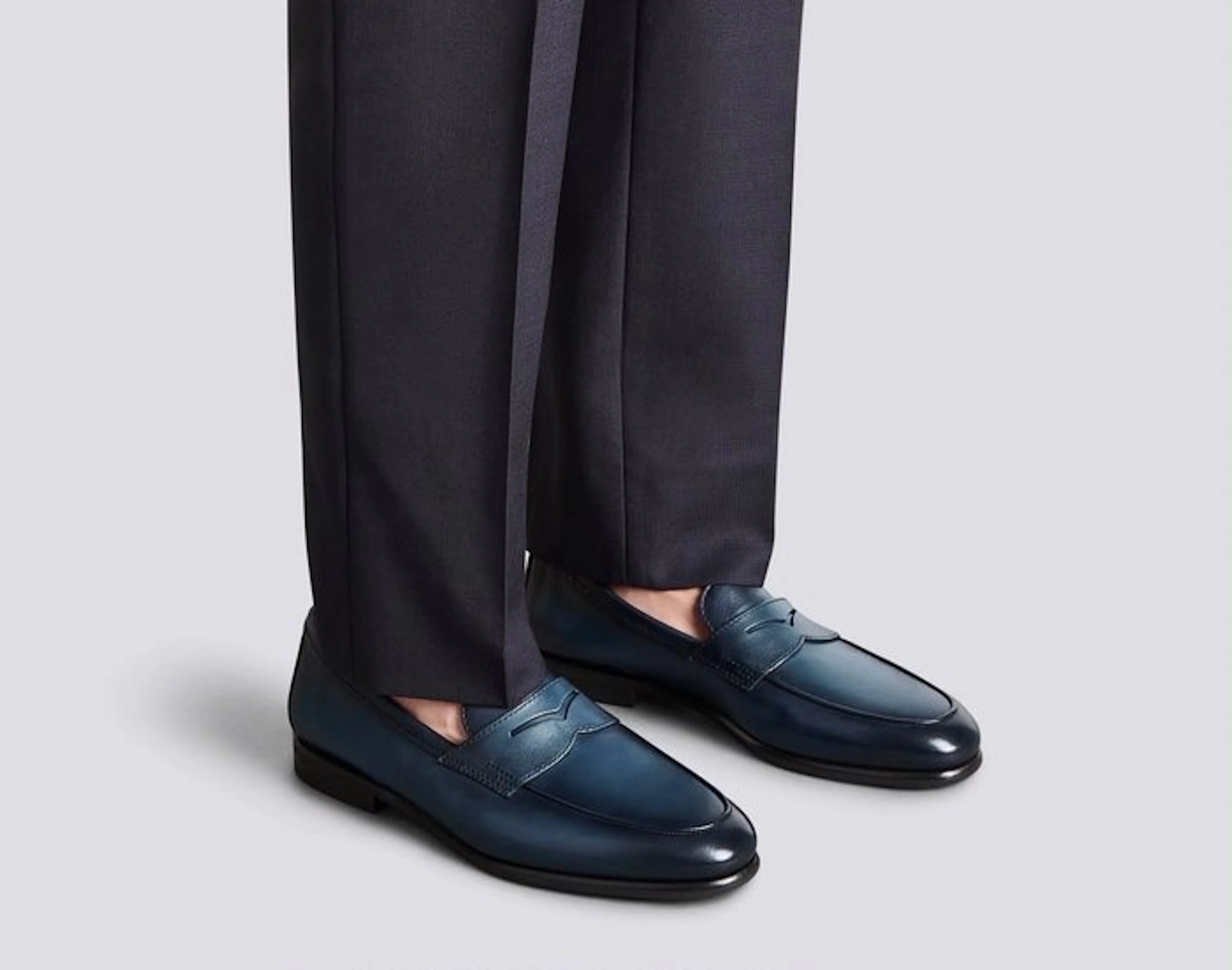 Santoni - Loafers - Size: EU 44.5 - New in box