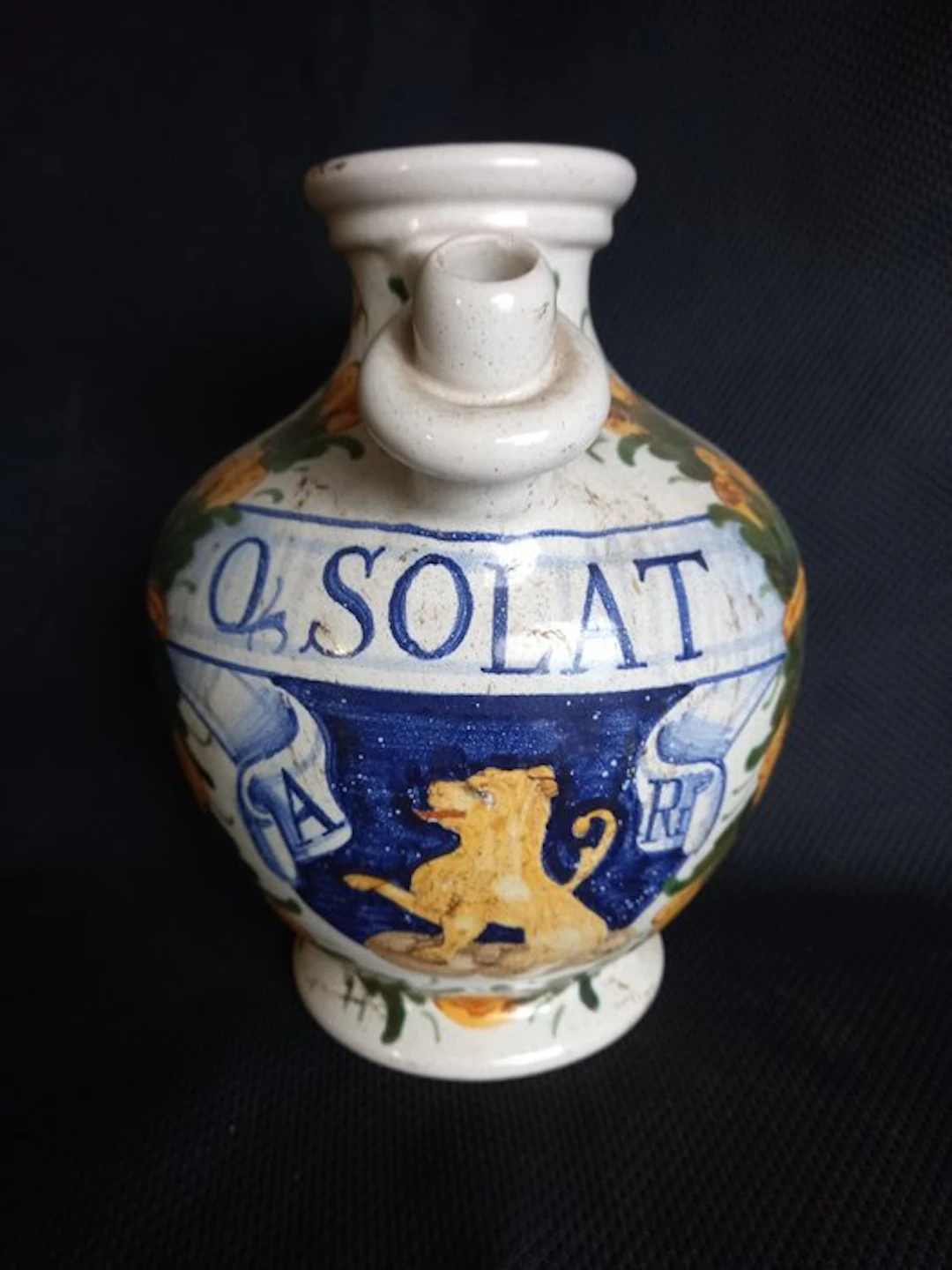 Deruta - Vase - Majolica - pharmaceutical vial
