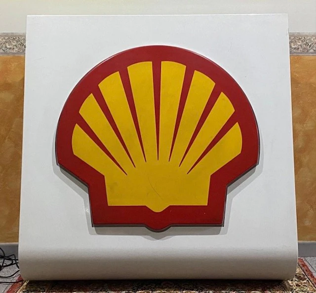 Luminous shell with relief - neon - Sign - Metal