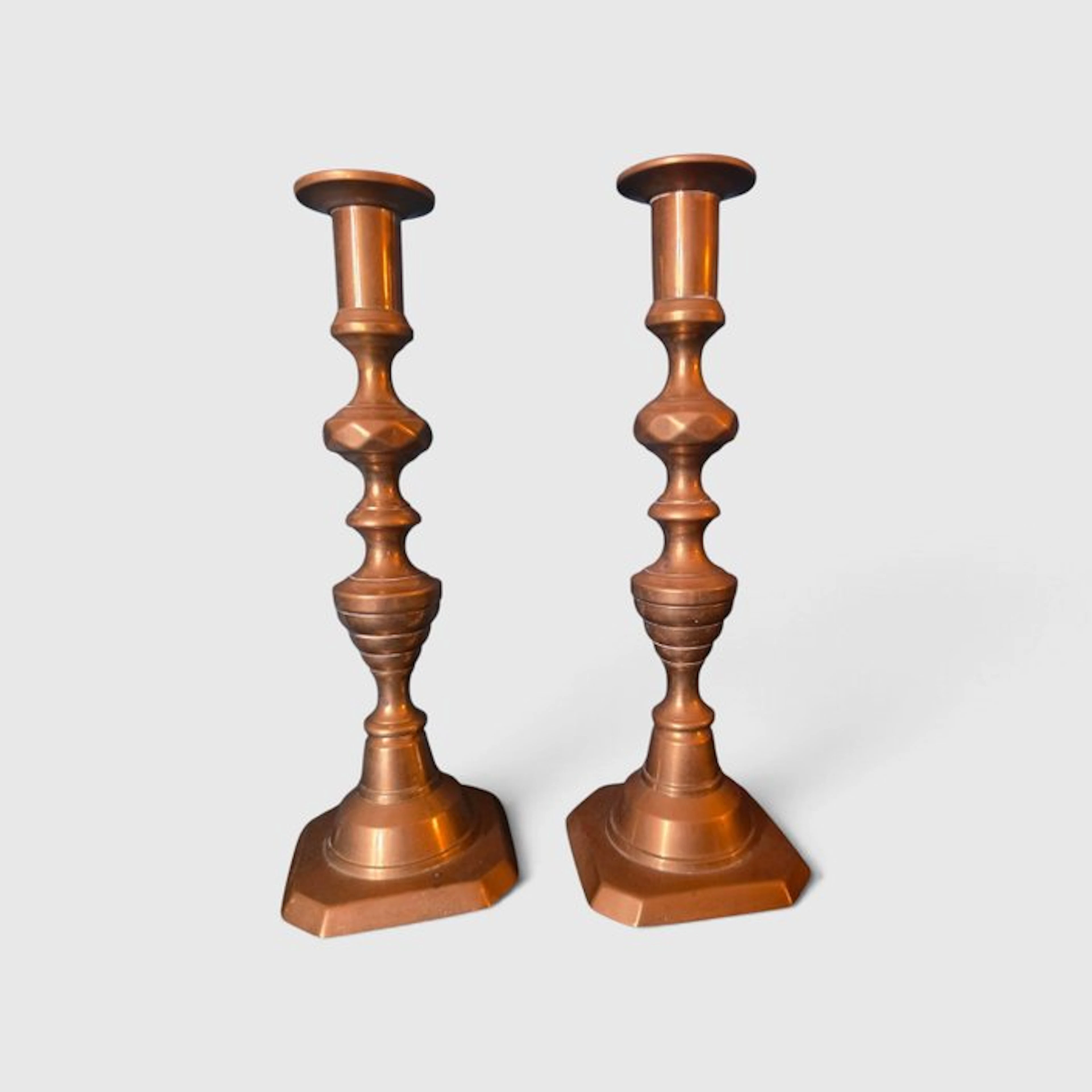 Candleholder (2) - Brass