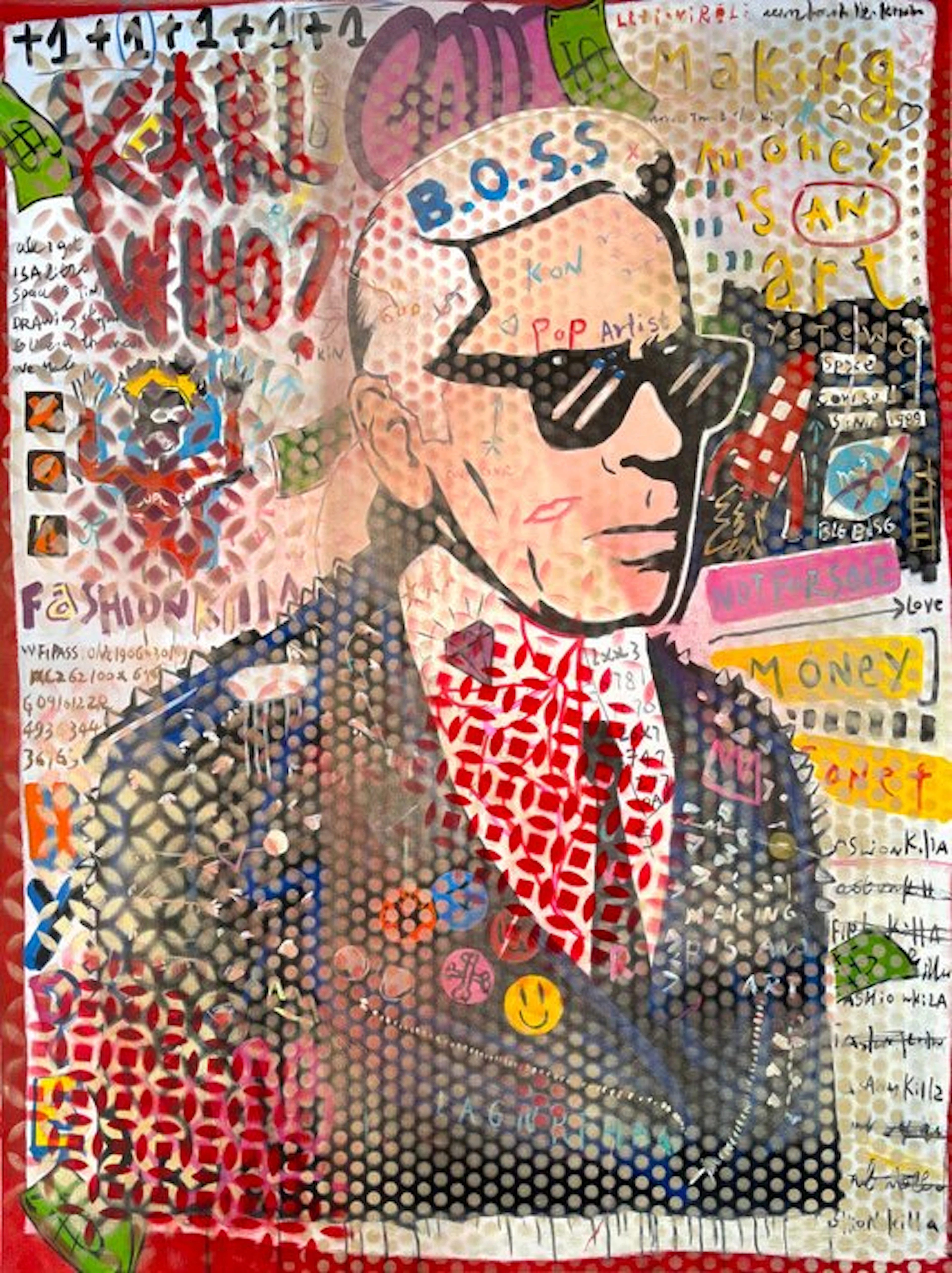 Jean Le Gall (1969) - 100% Hand Painted-Karl Ito