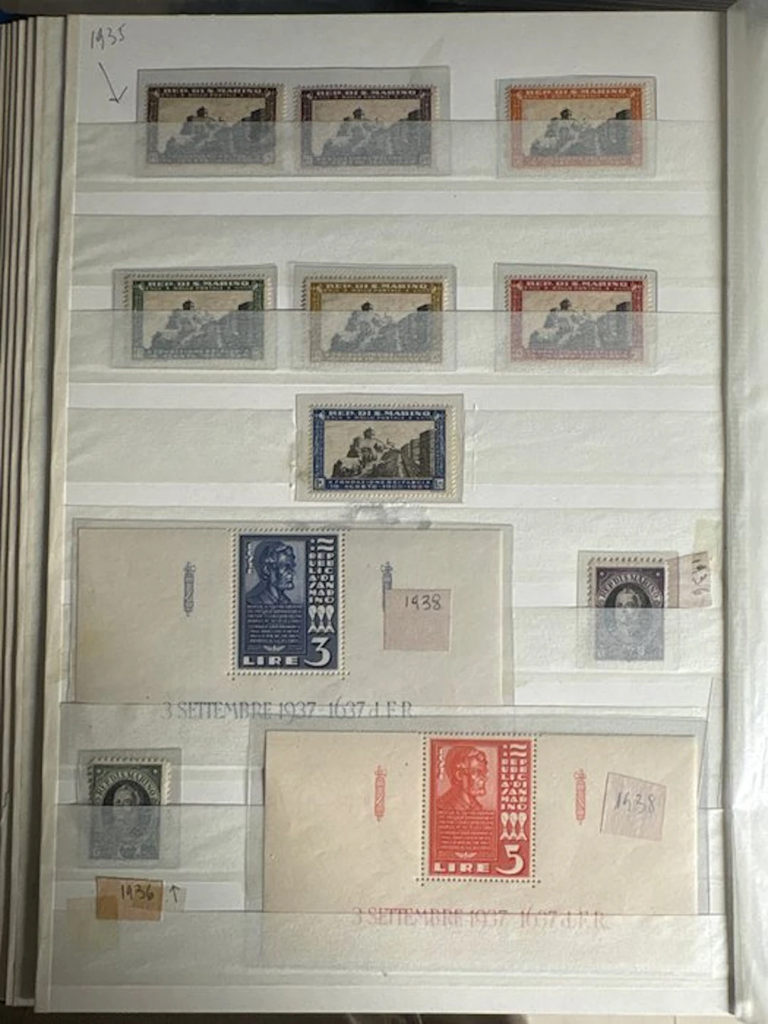 San Marino 1920/1950 - Complete collection of San Marino...