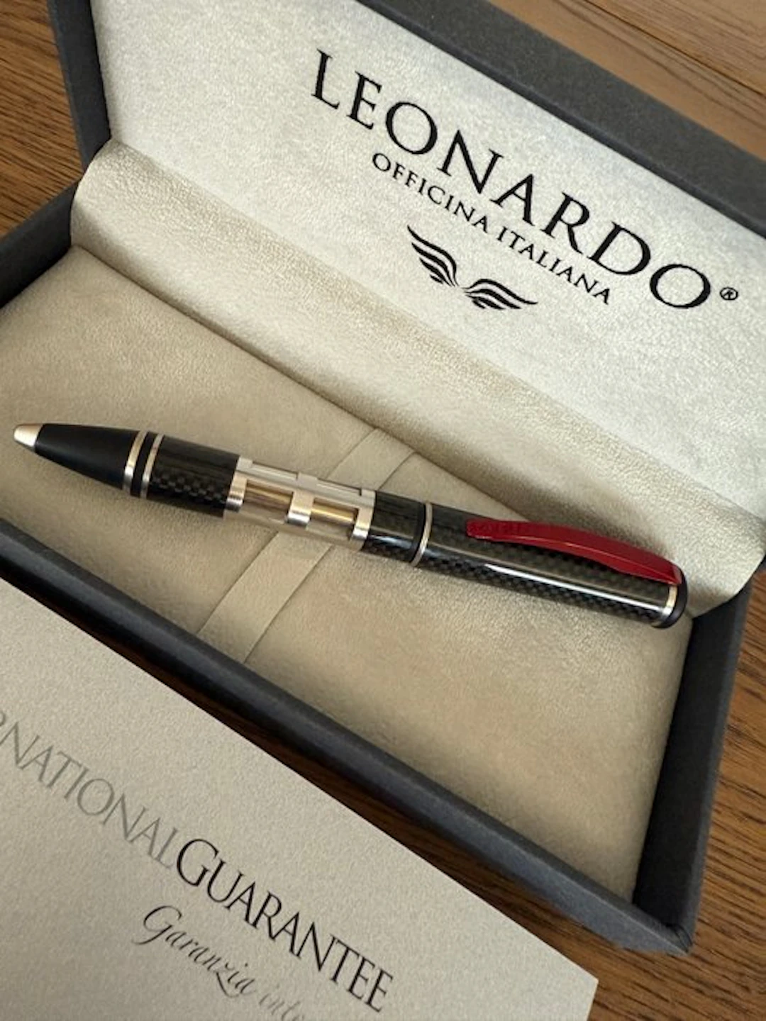 Leonardo Officina Italiana Sfera Fibra di Carbonio A.R. - Ballpoint pen