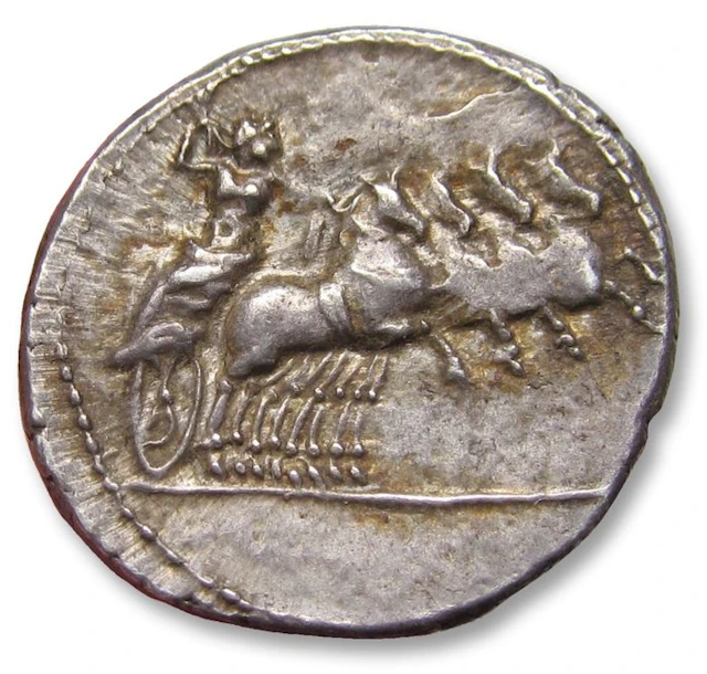 Roman Republic Denarius anonymous issue