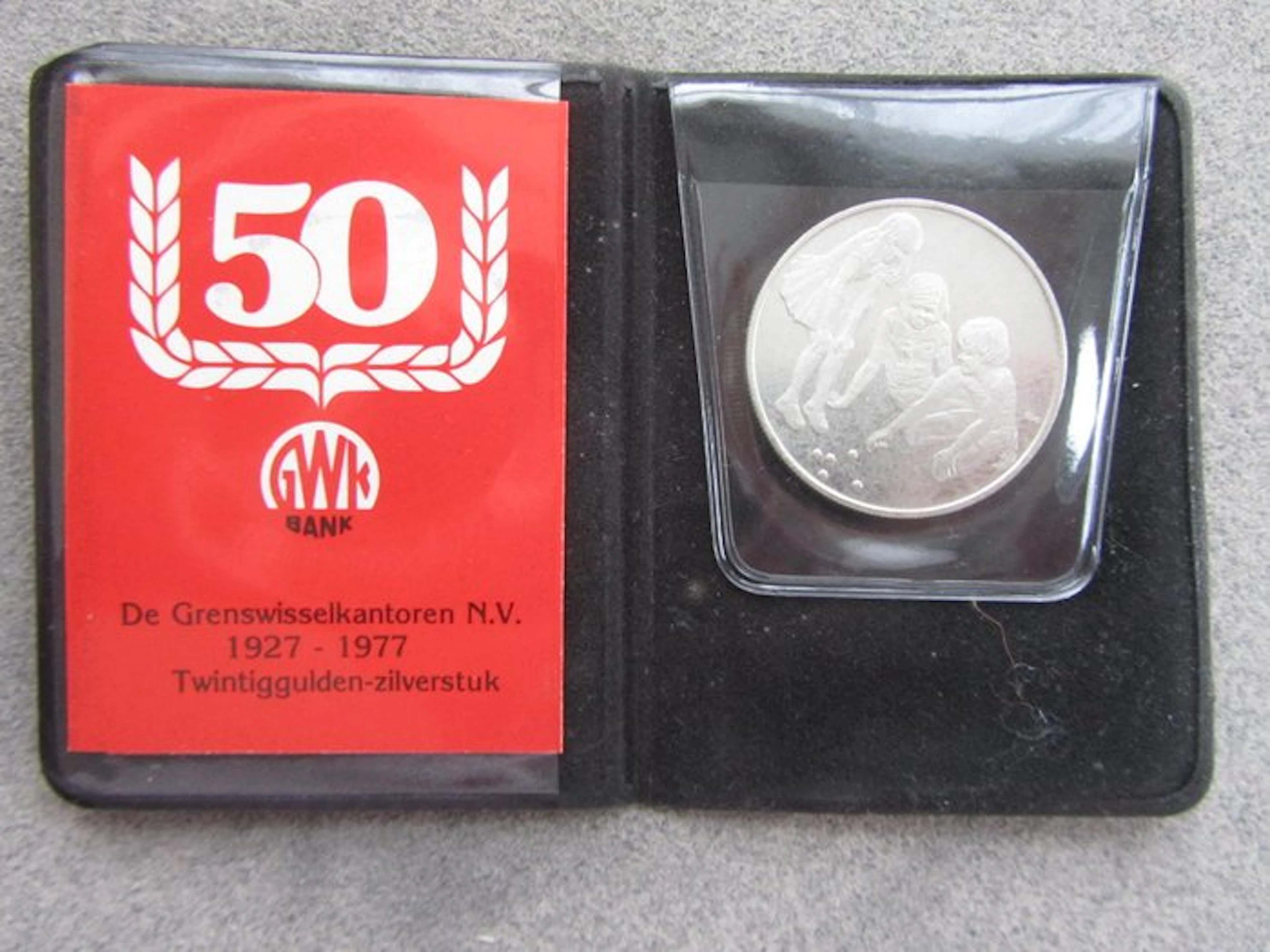 Netherlands. 20 Gulden Grenswisselkantoor 1977 (No reserve price)