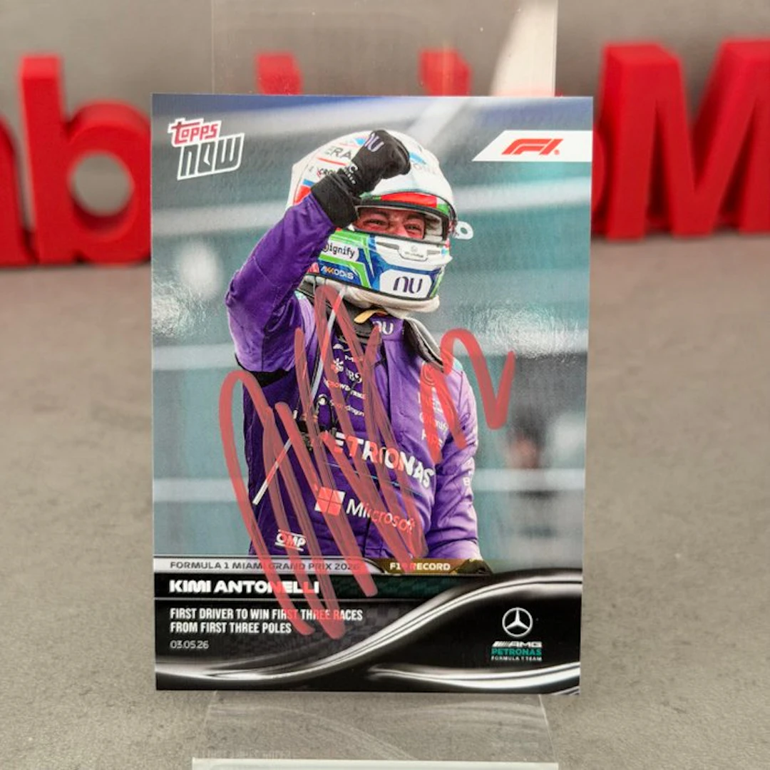 Mercedes - Topps Now - Miami GP 2026 3rd consecutive...