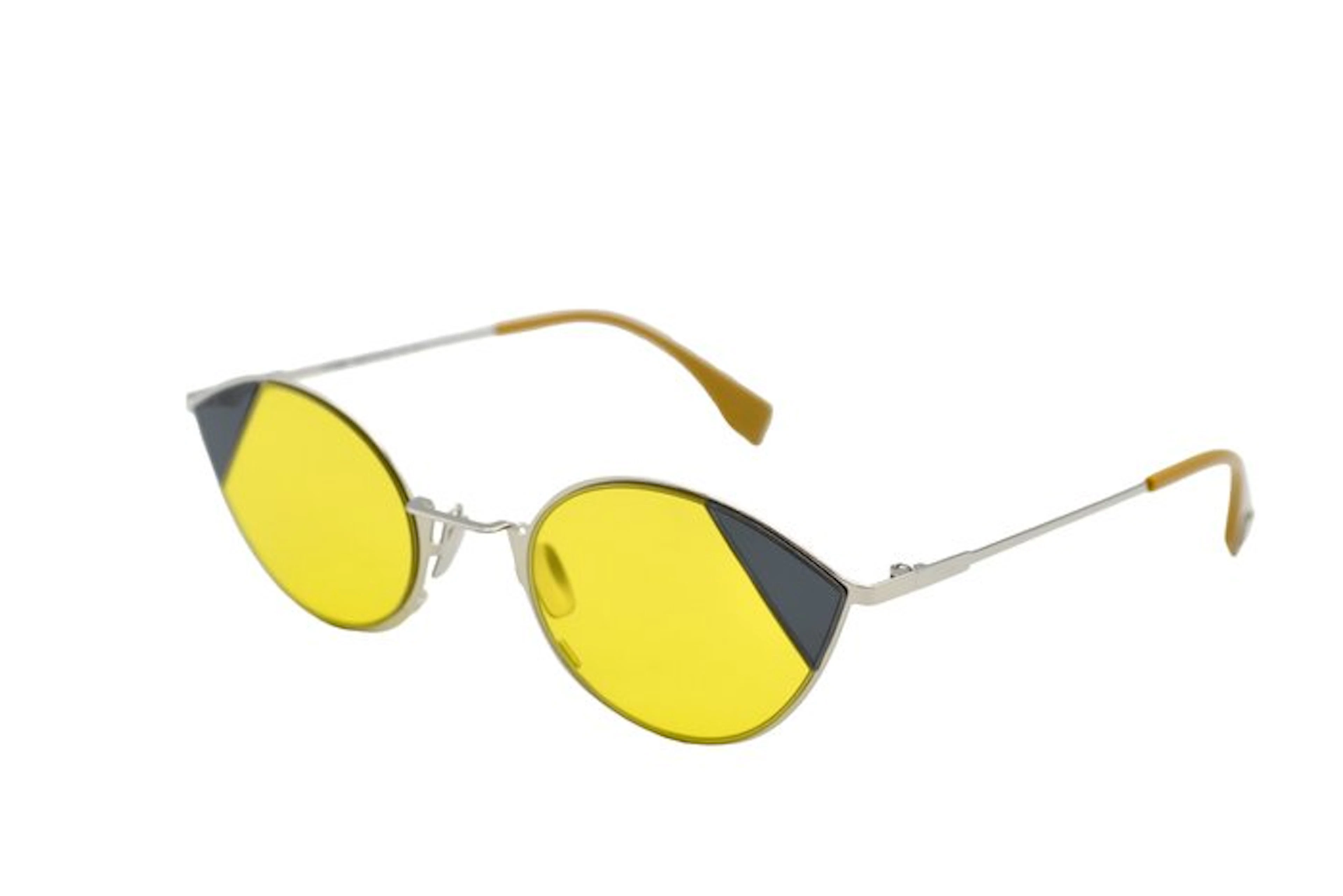 Fendi - Made in Italy - FF0342S B1ZHO - Silver Metal...