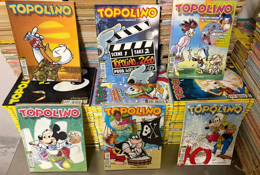 Topolino 2501/2600 - Lotto di 78 libretti - 78 Comic - First edition