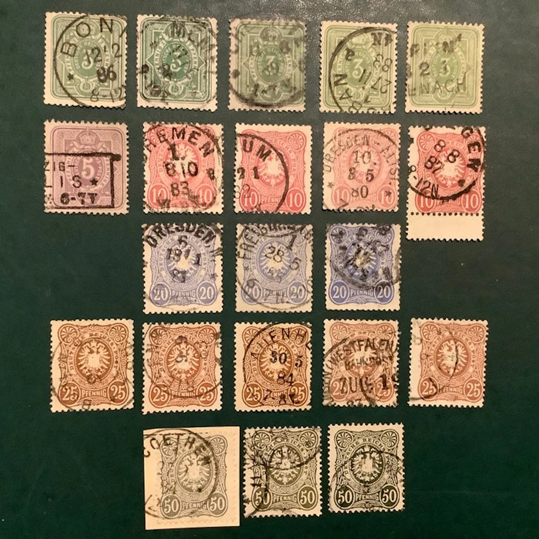 German Empire 1880 - Pfenning with approved nuances