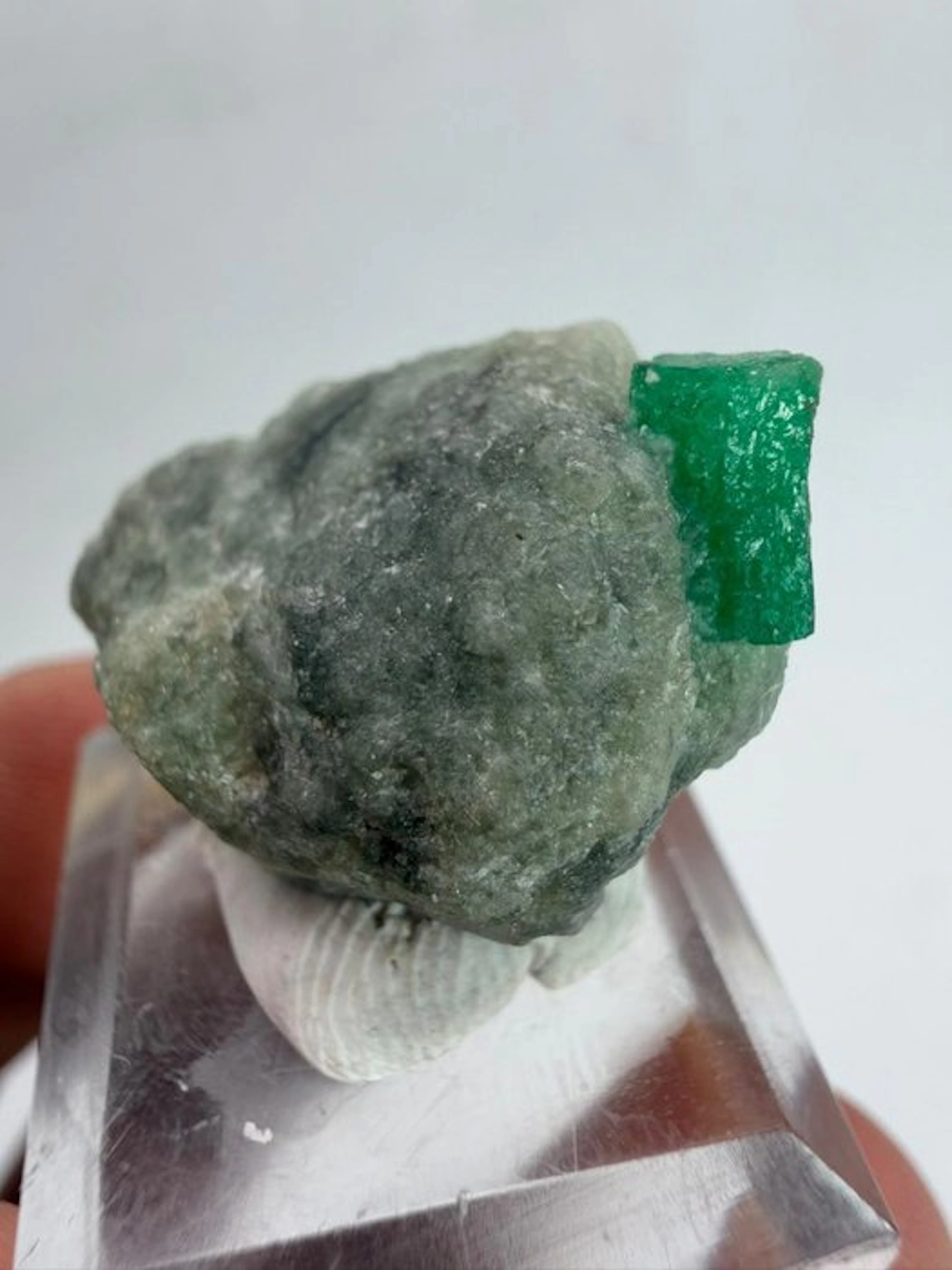 Emerald Crystal on matrix - Height: 28 mm - Width: 26 mm- 7.96 g - (1)