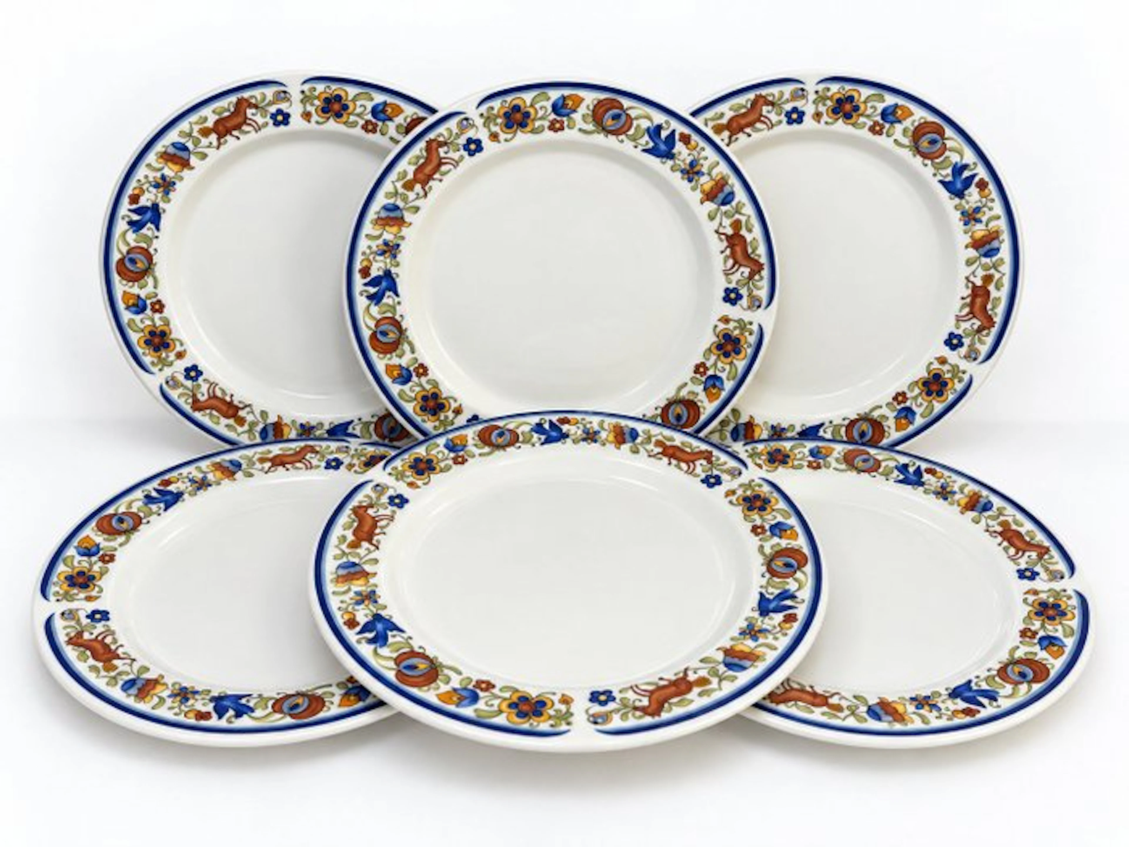Villeroy & Boch - Plate (6) - Troubadour - VITRO Porcelain