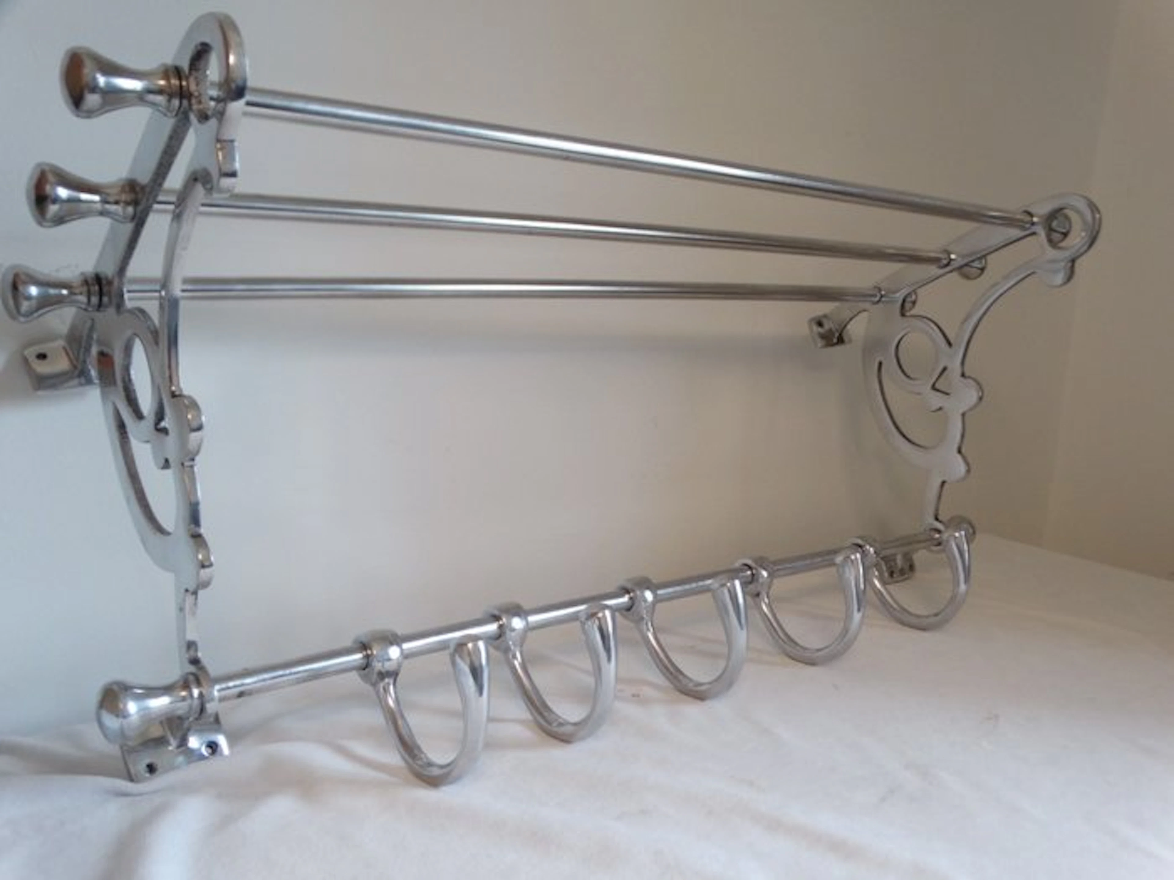 Coat rack - Aluminium - Coat rack with hat shelf